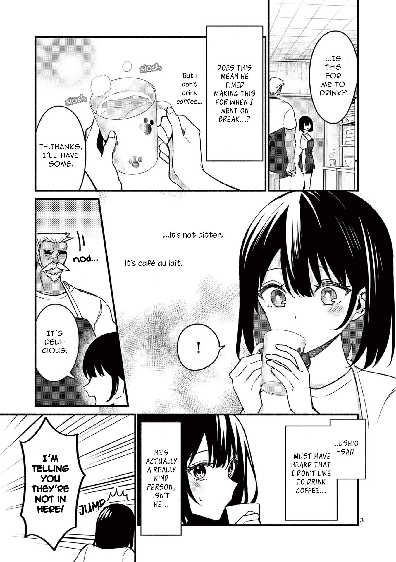Shiotaiou no Sato-san ga Ore ni dake Amai Chapter 37 page 3 - Chapter 37