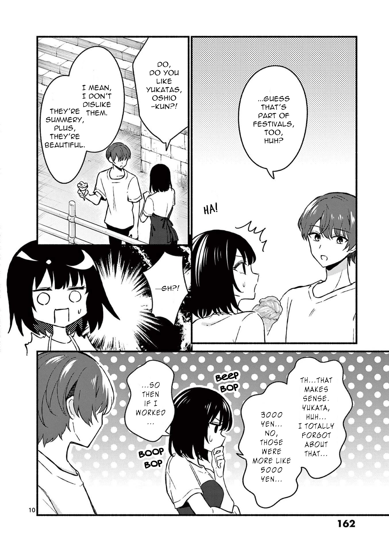 Shiotaiou no Sato-san ga Ore ni dake Amai Chapter 38 page 10 - Chapter 38