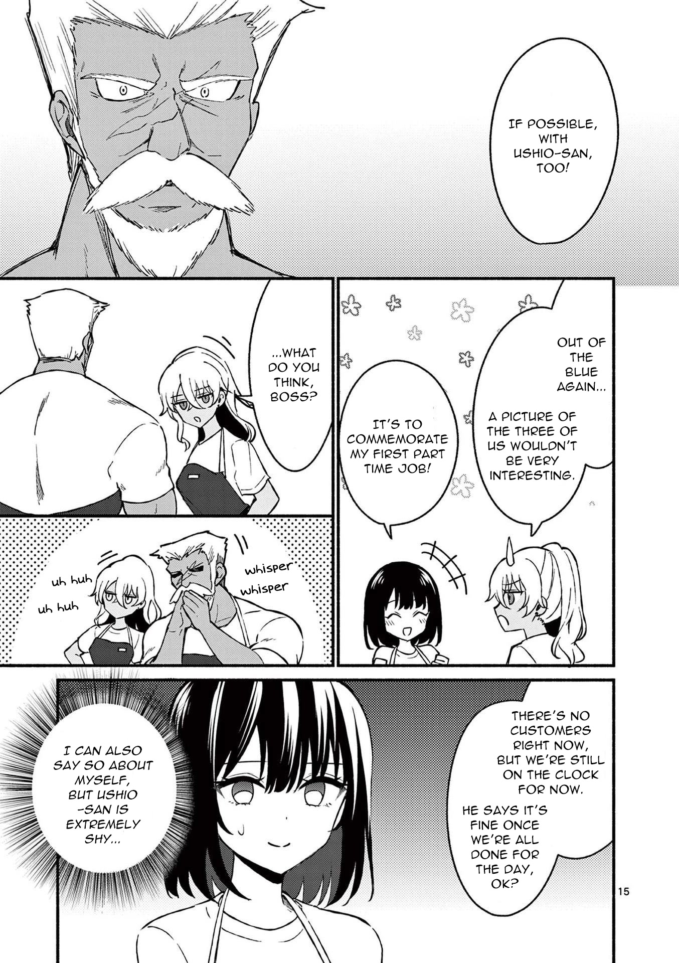 Shiotaiou no Sato-san ga Ore ni dake Amai Chapter 38 page 15 - Chapter 38