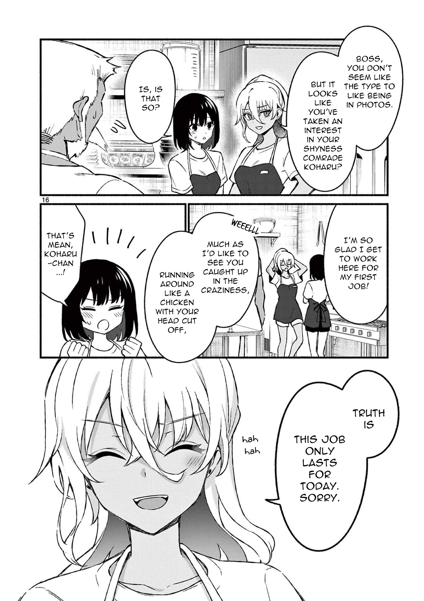 Shiotaiou no Sato-san ga Ore ni dake Amai Chapter 38 page 16 - Chapter 38