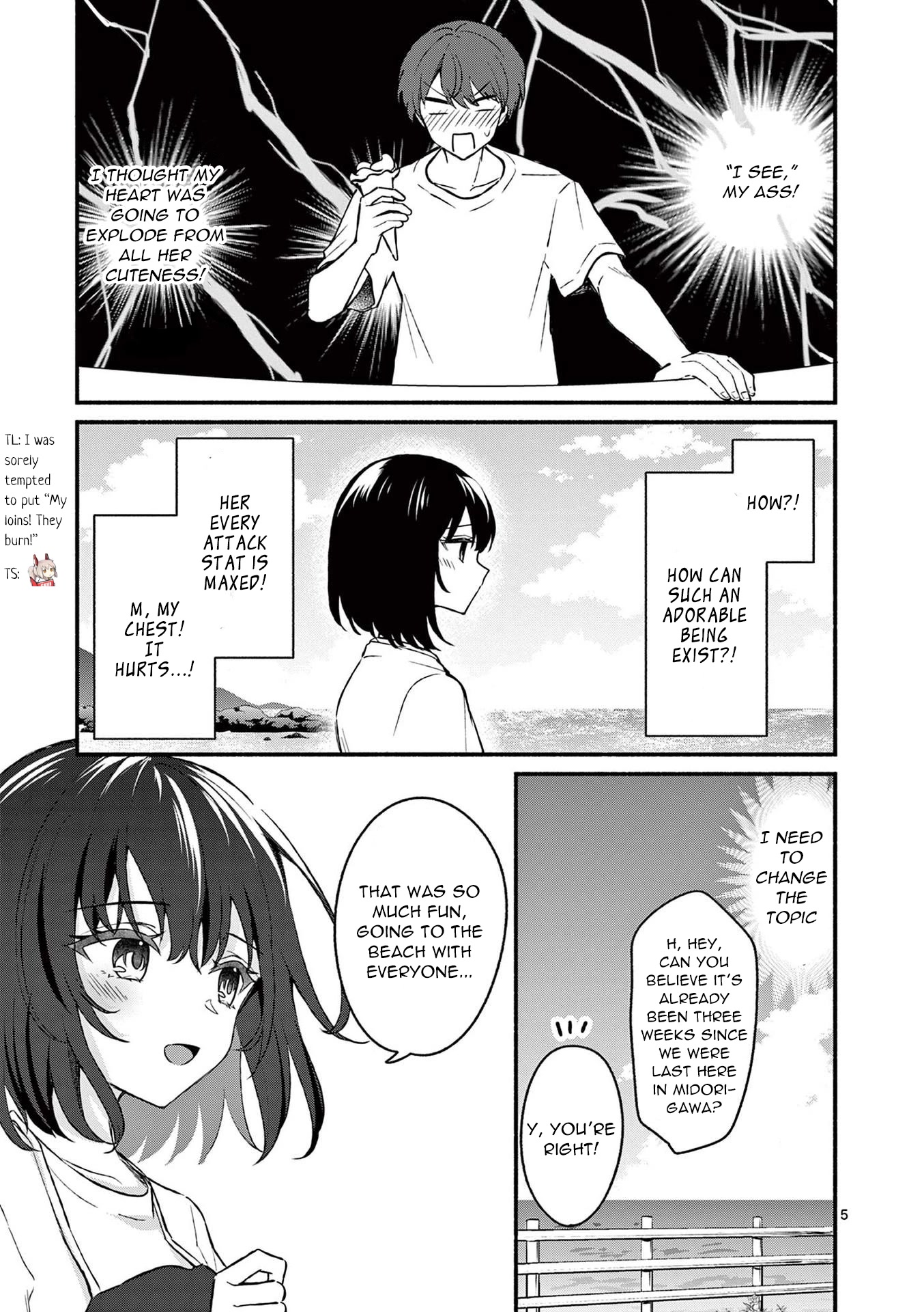 Shiotaiou no Sato-san ga Ore ni dake Amai Chapter 38 page 5 - Chapter 38
