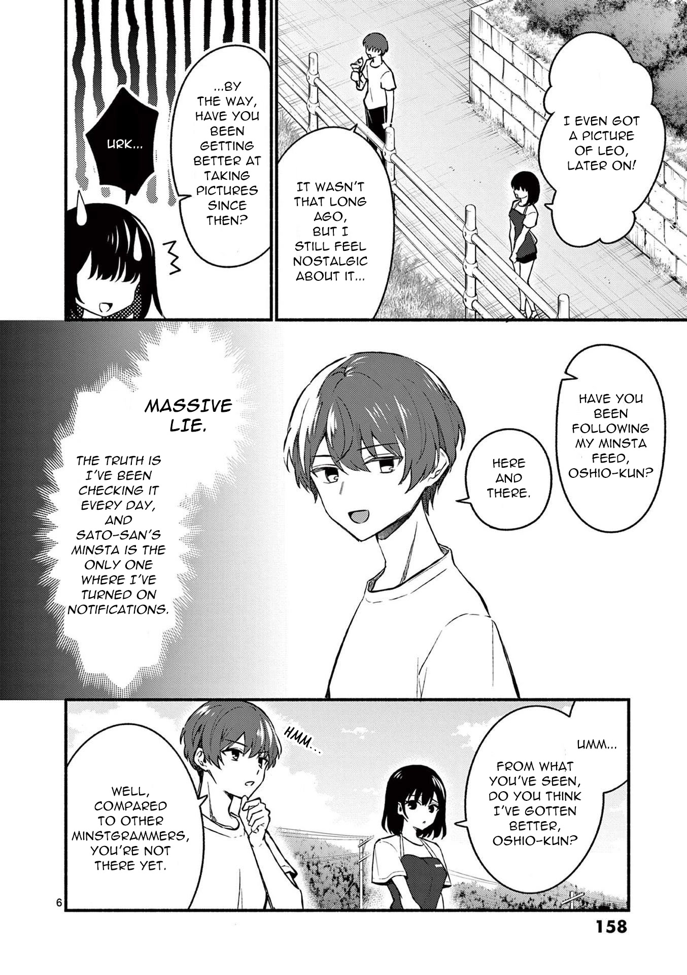 Shiotaiou no Sato-san ga Ore ni dake Amai Chapter 38 page 6 - Chapter 38
