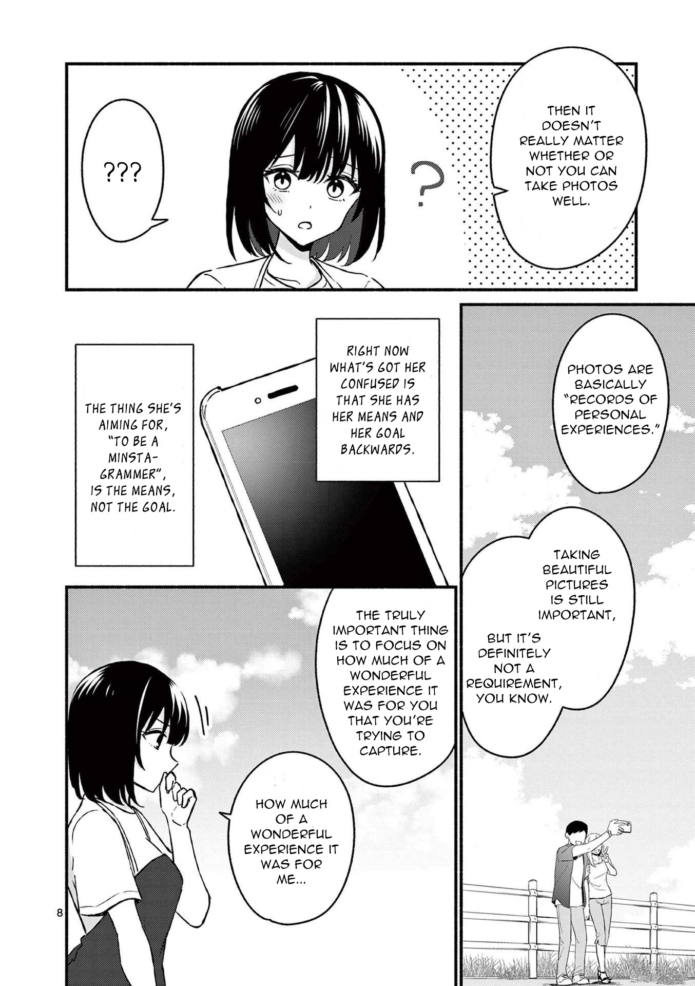 Shiotaiou no Sato-san ga Ore ni dake Amai Chapter 38 page 8 - Chapter 38