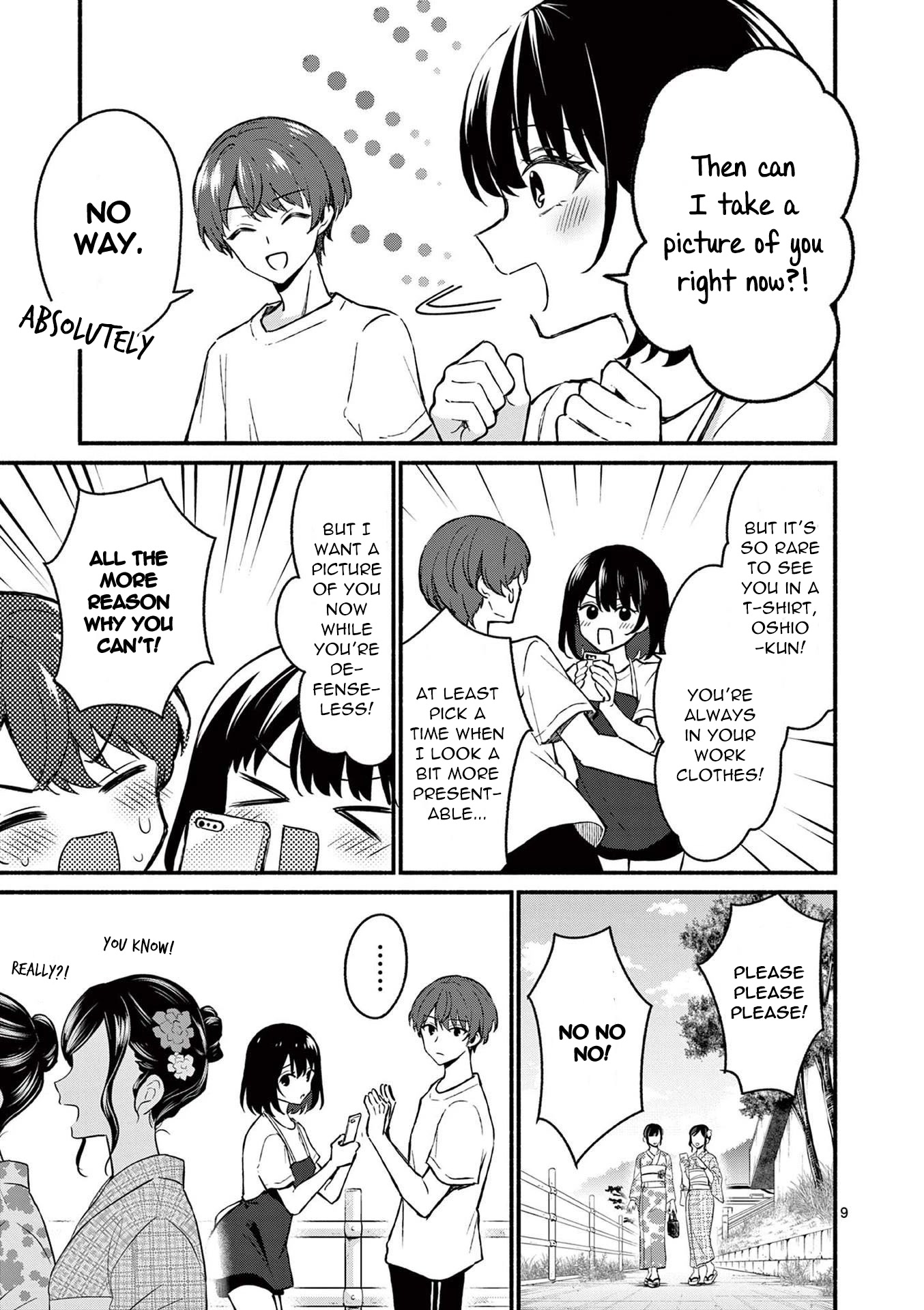 Shiotaiou no Sato-san ga Ore ni dake Amai Chapter 38 page 9 - Chapter 38