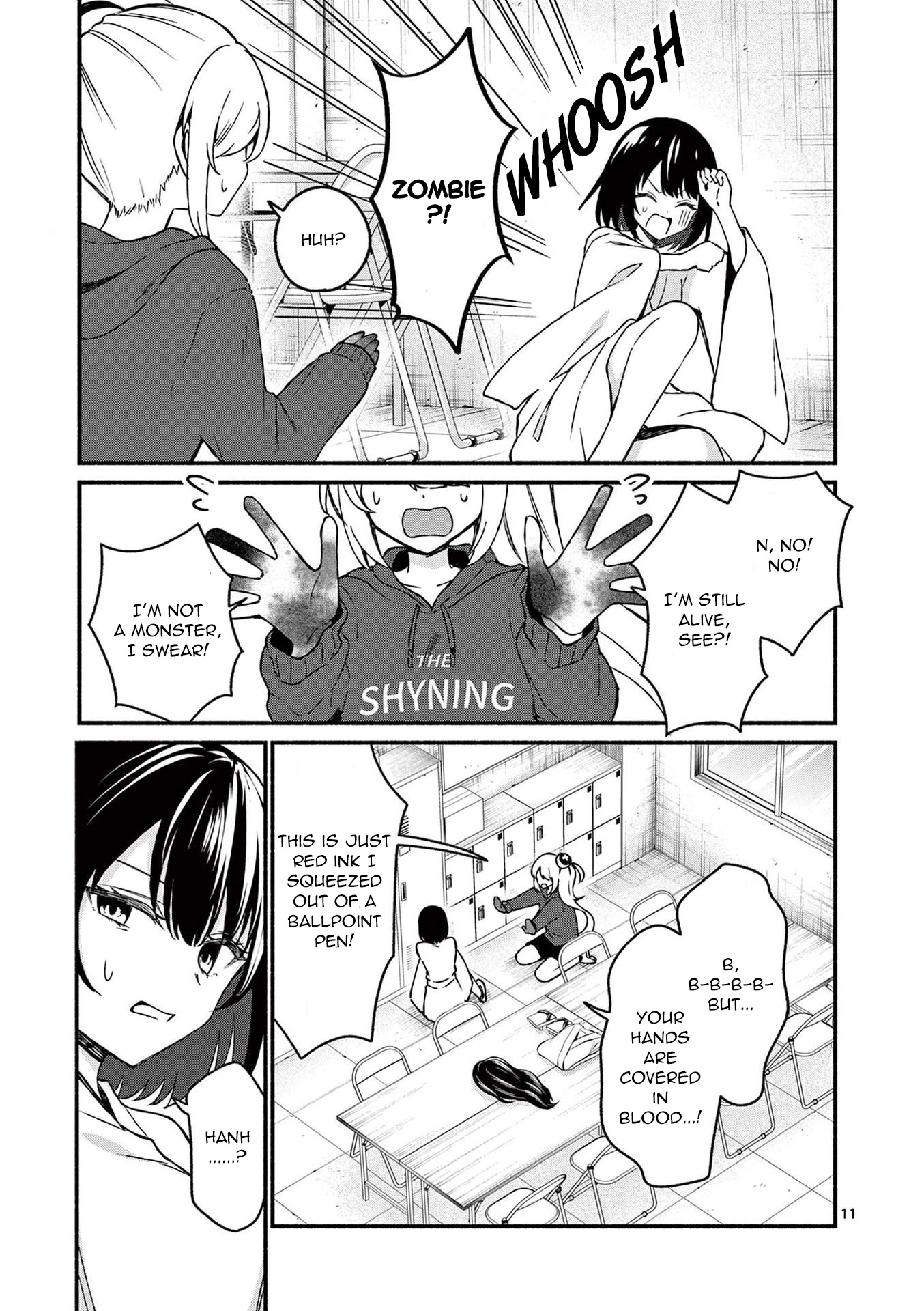 Shiotaiou no Sato-san ga Ore ni dake Amai Chapter 40 page 11 - Chapter 40