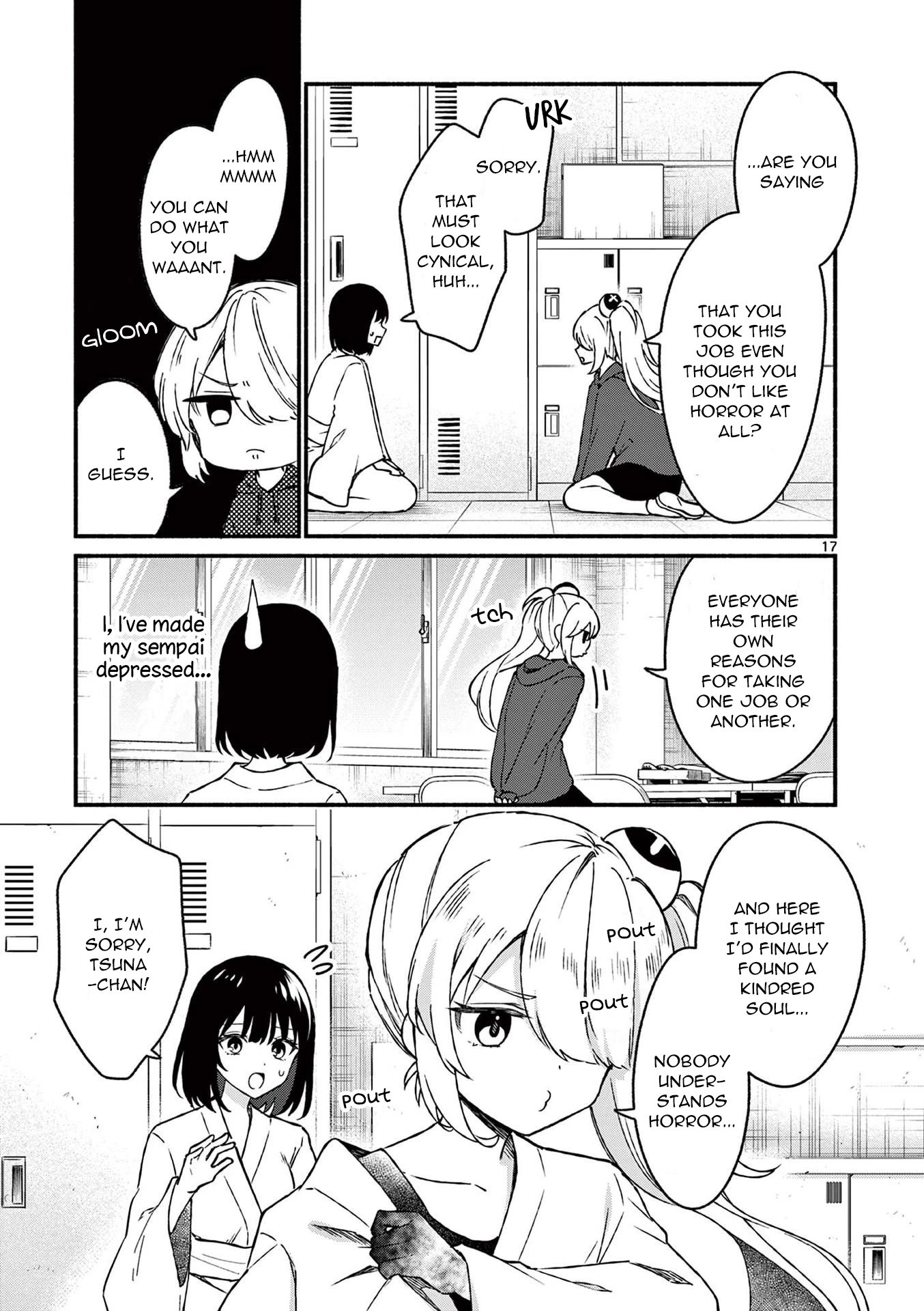 Shiotaiou no Sato-san ga Ore ni dake Amai Chapter 40 page 17 - Chapter 40