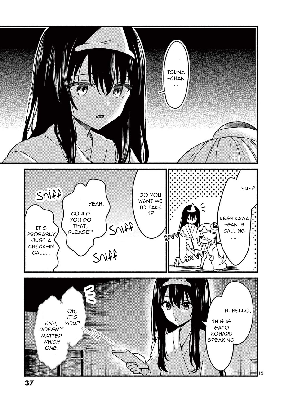 Shiotaiou no Sato-san ga Ore ni dake Amai Chapter 41 page 15 - Chapter 41