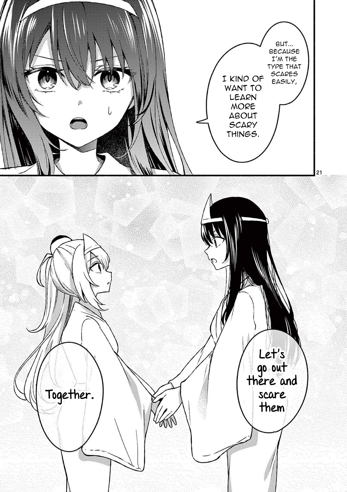 Shiotaiou no Sato-san ga Ore ni dake Amai Chapter 41 page 21 - Chapter 41