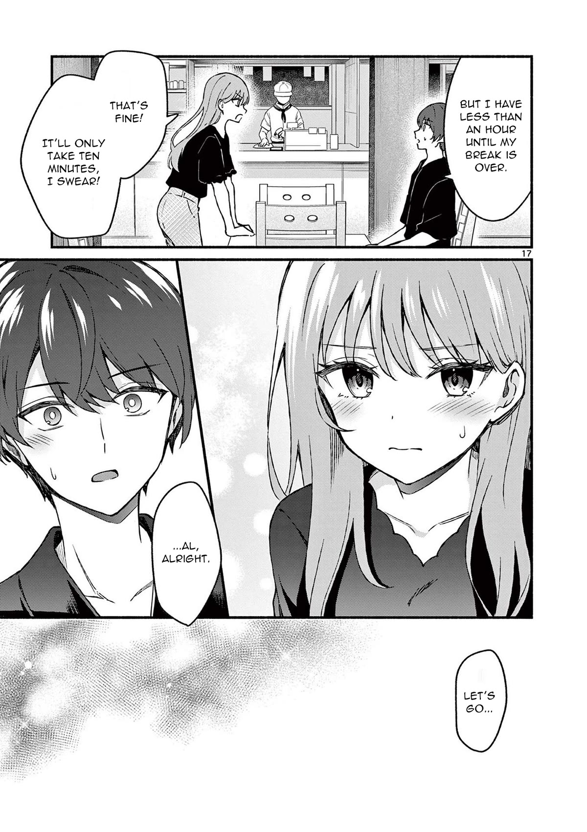 Shiotaiou no Sato-san ga Ore ni dake Amai Chapter 42 page 17 - Chapter 42