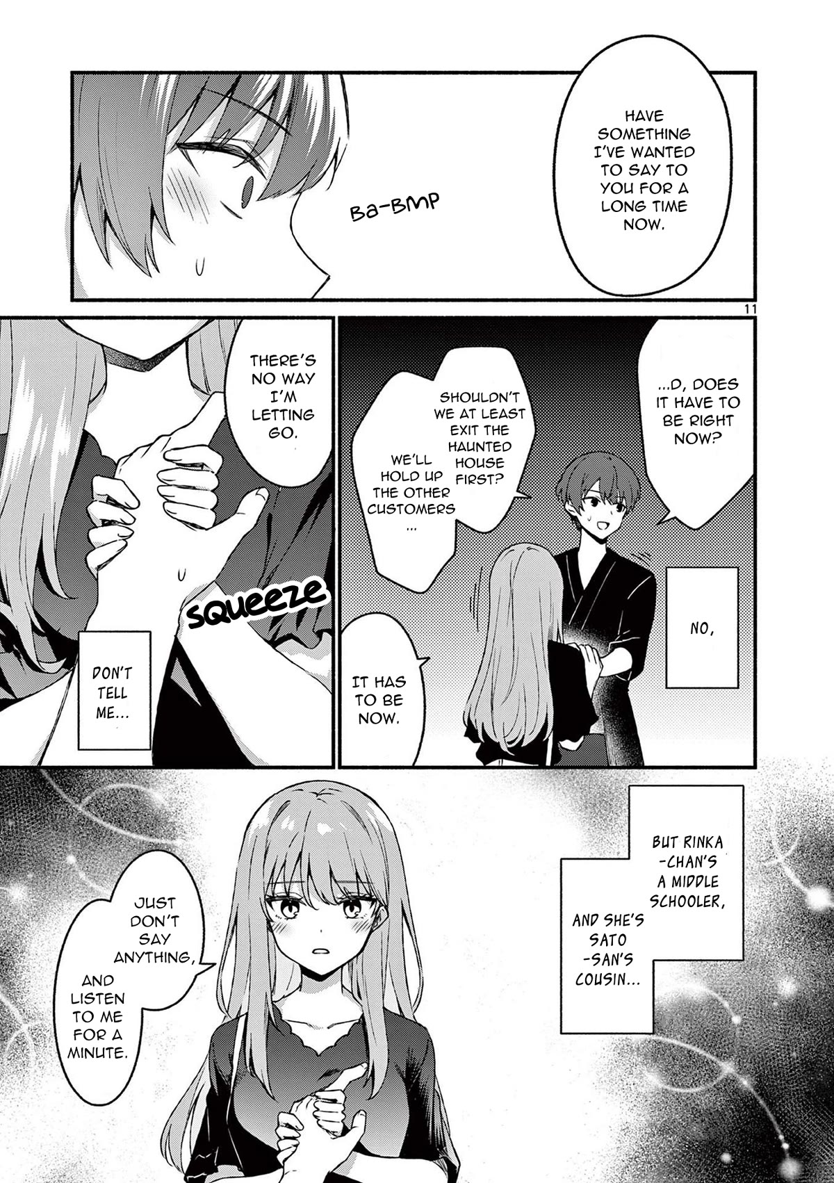 Shiotaiou no Sato-san ga Ore ni dake Amai Chapter 43 page 11 - Chapter 43