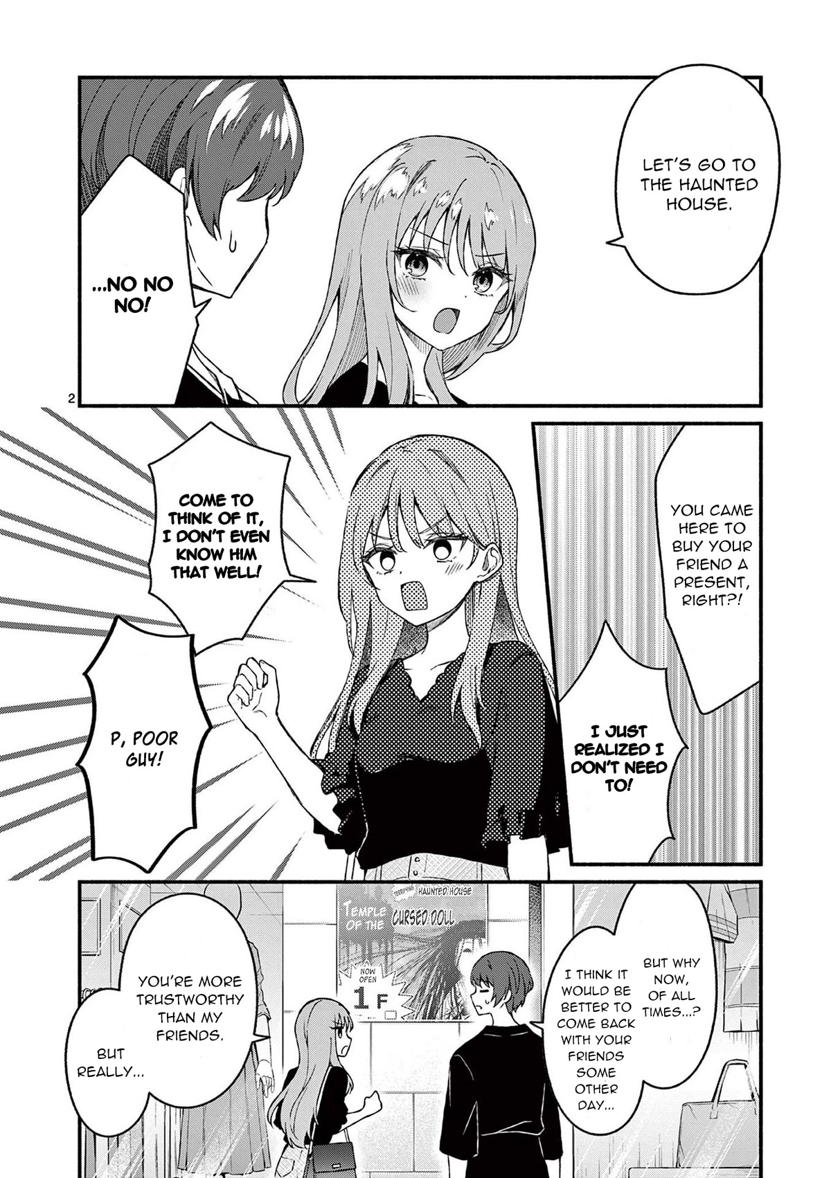Shiotaiou no Sato-san ga Ore ni dake Amai Chapter 43 page 2 - Chapter 43