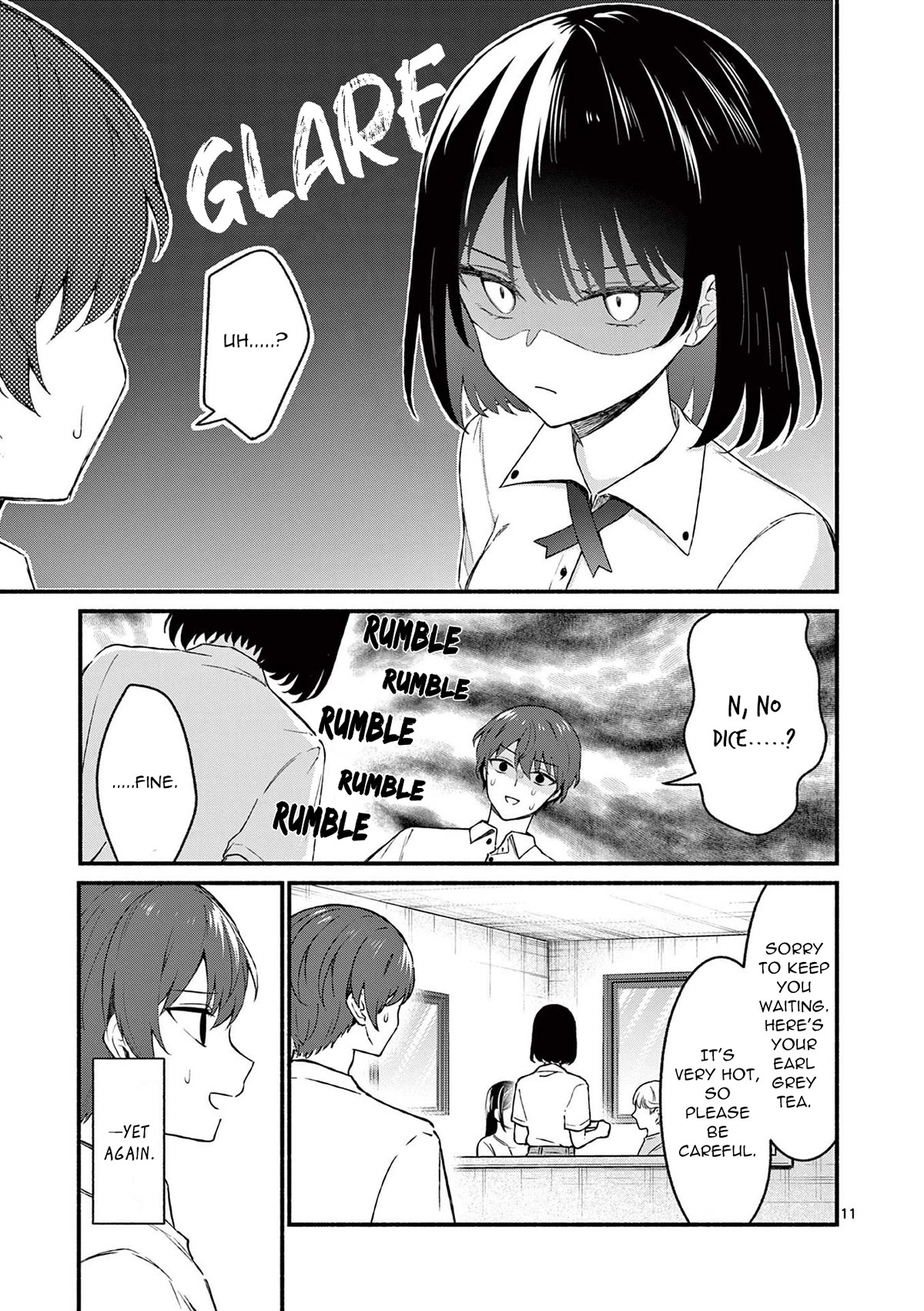 Shiotaiou no Sato-san ga Ore ni dake Amai Chapter 44 page 11 - Chapter 44