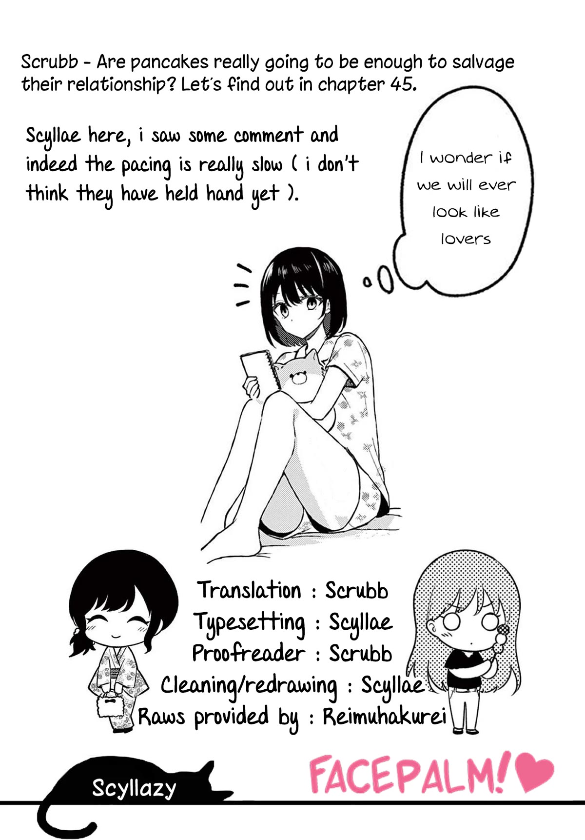 Shiotaiou no Sato-san ga Ore ni dake Amai Chapter 44 page 17 - Chapter 44