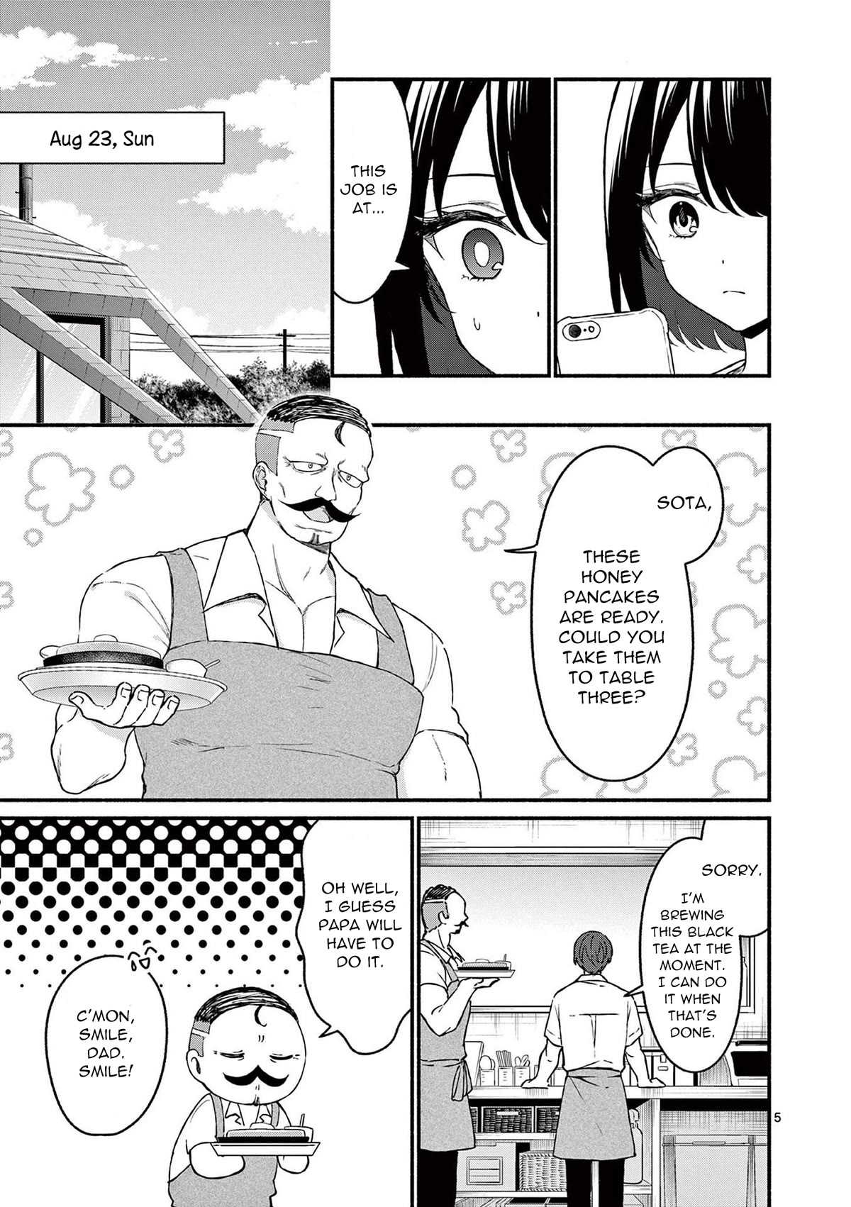 Shiotaiou no Sato-san ga Ore ni dake Amai Chapter 44 page 5 - Chapter 44