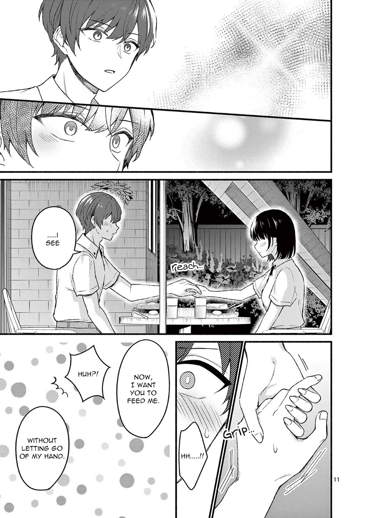 Shiotaiou no Sato-san ga Ore ni dake Amai Chapter 45 page 11 - Chapter 45
