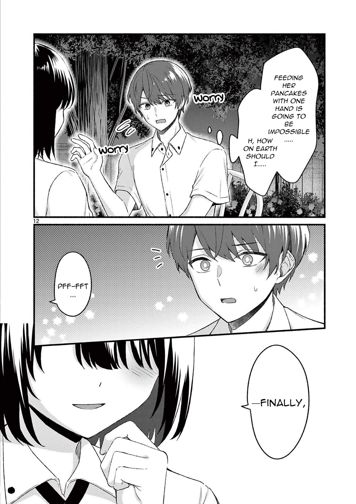 Shiotaiou no Sato-san ga Ore ni dake Amai Chapter 45 page 12 - Chapter 45