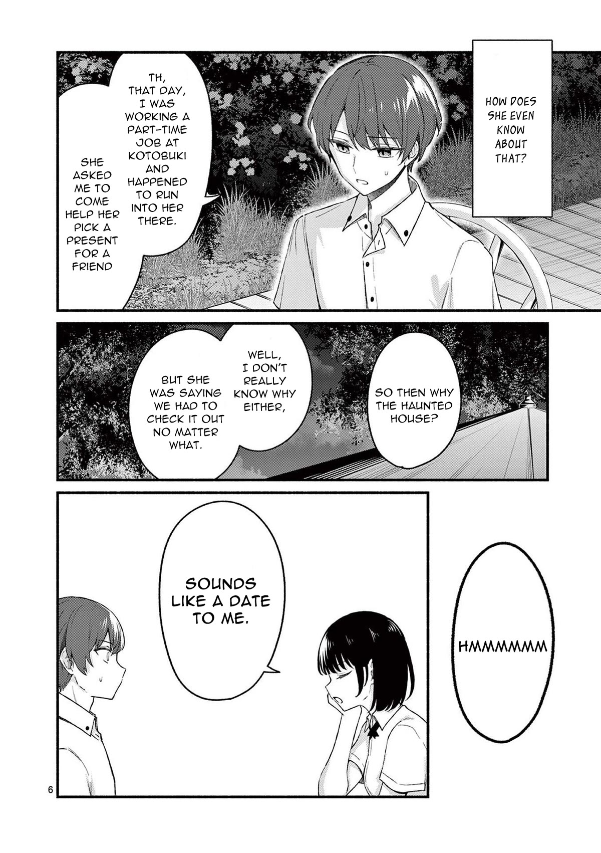 Shiotaiou no Sato-san ga Ore ni dake Amai Chapter 45 page 6 - Chapter 45