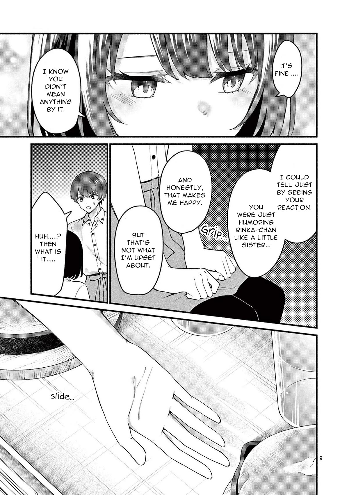 Shiotaiou no Sato-san ga Ore ni dake Amai Chapter 45 page 9 - Chapter 45