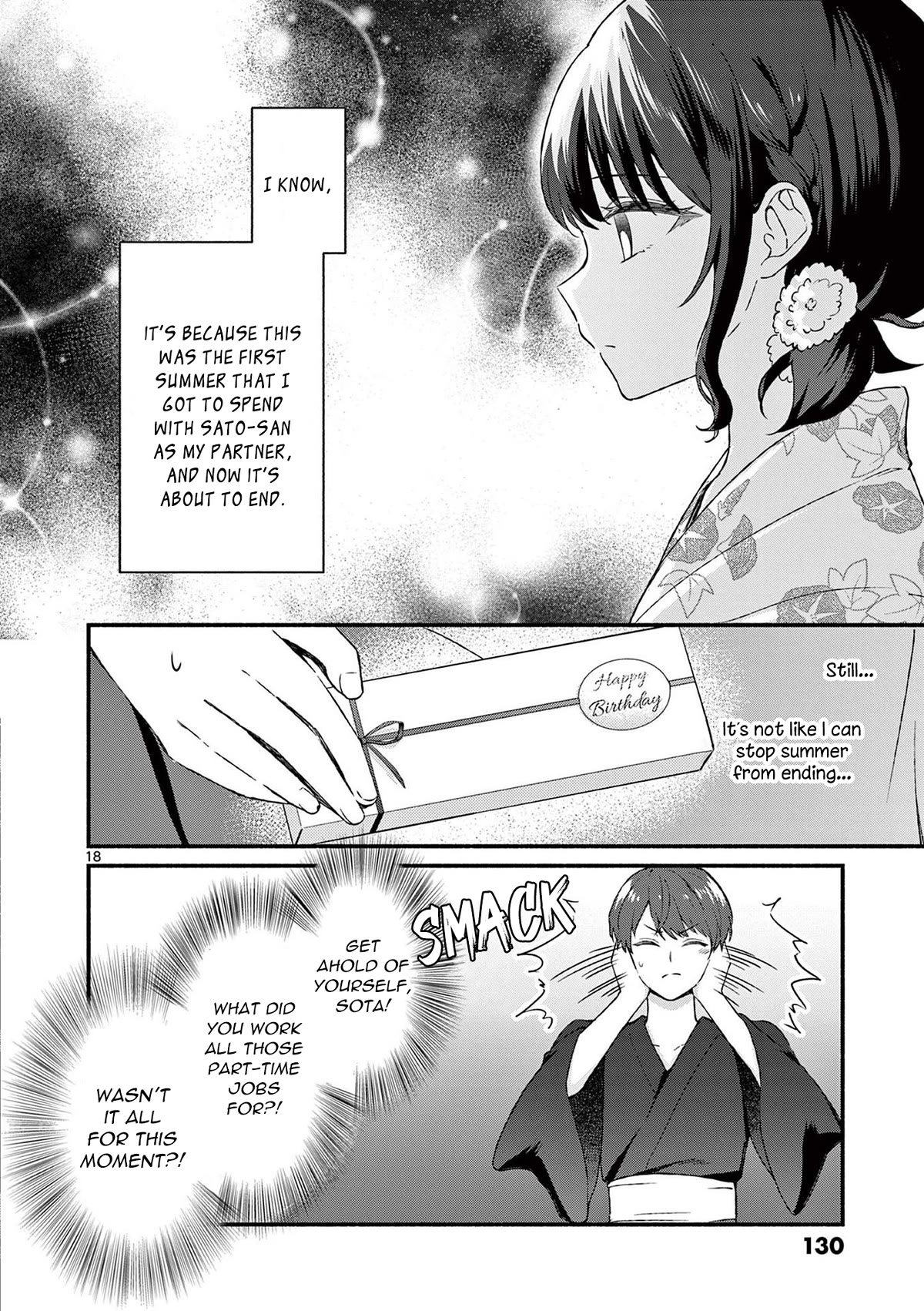 Shiotaiou no Sato-san ga Ore ni dake Amai Chapter 46 page 18 - Chapter 46