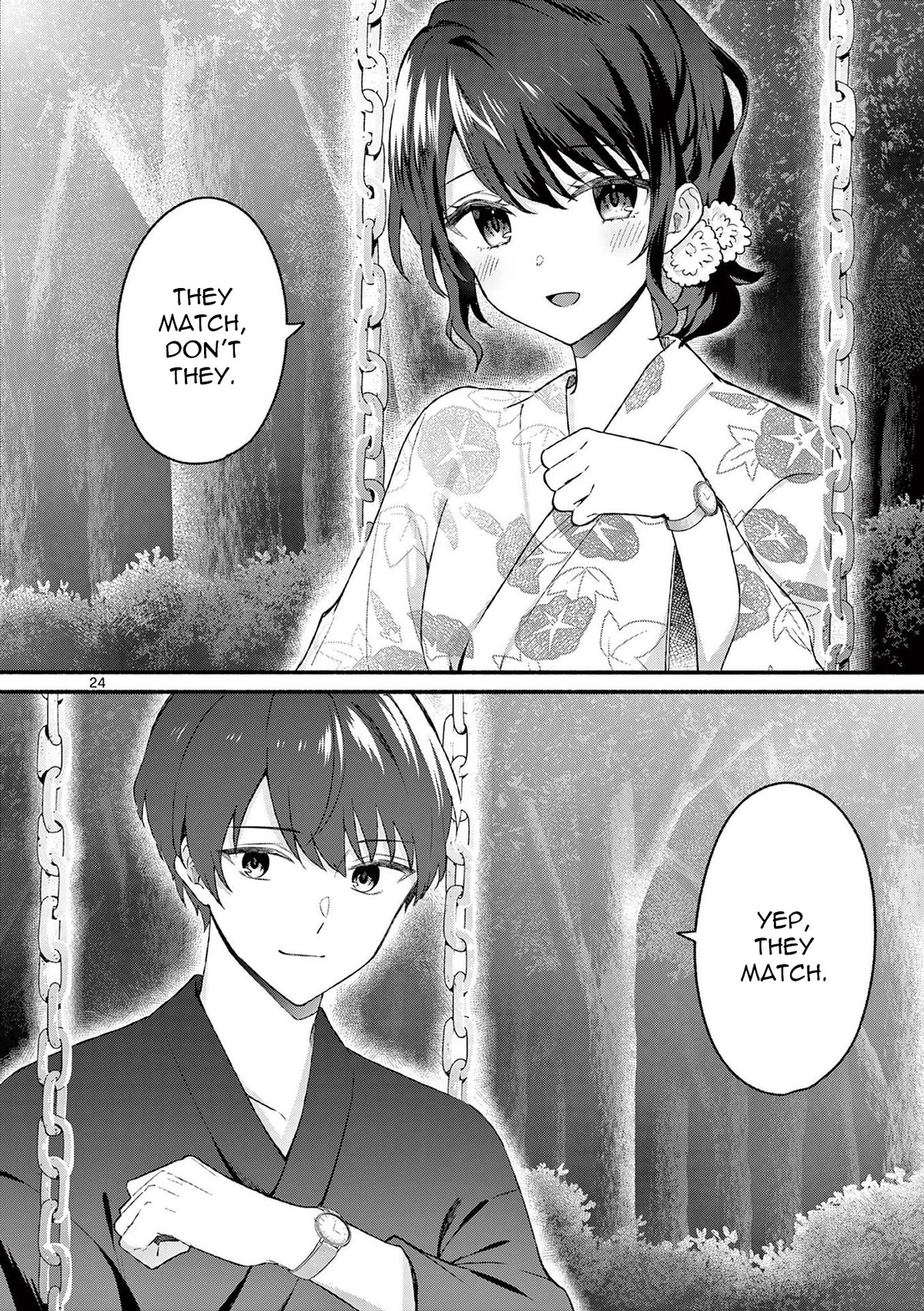 Shiotaiou no Sato-san ga Ore ni dake Amai Chapter 46 page 24 - Chapter 46