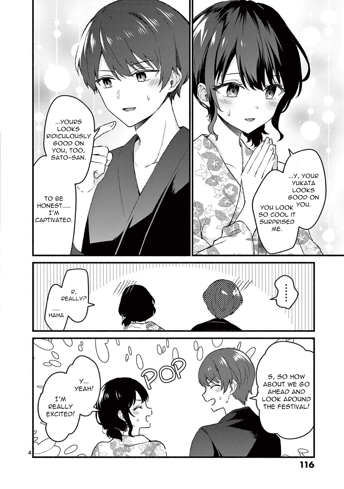 Shiotaiou no Sato-san ga Ore ni dake Amai Chapter 46 page 4 - Chapter 46