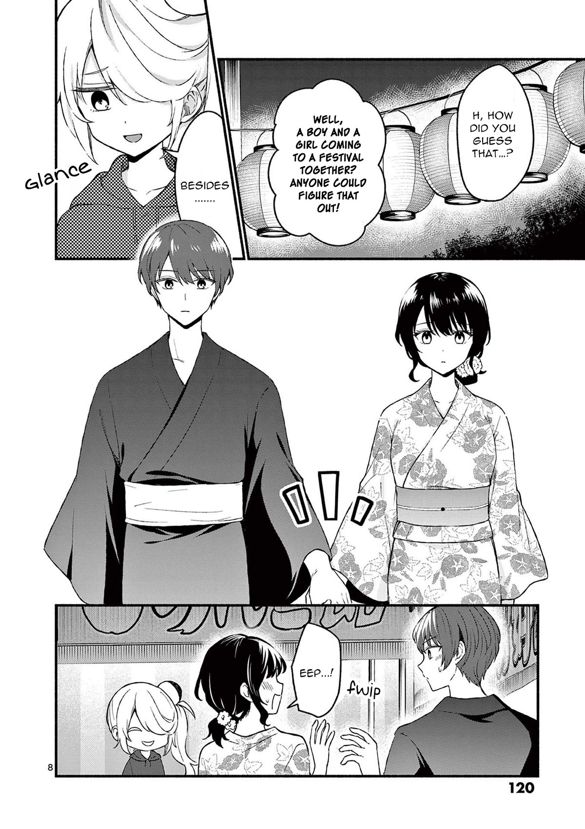 Shiotaiou no Sato-san ga Ore ni dake Amai Chapter 46 page 8 - Chapter 46