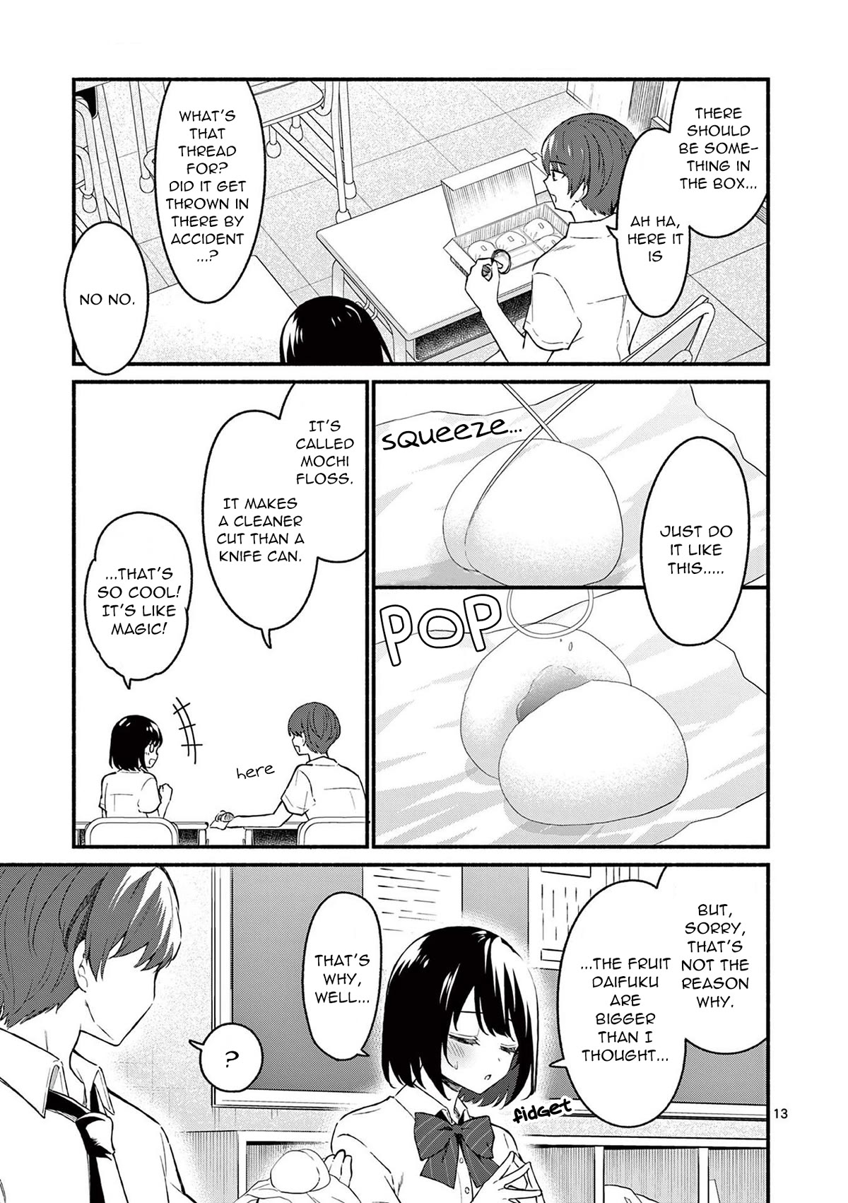 Shiotaiou no Sato-san ga Ore ni dake Amai Chapter 47 page 13 - Chapter 47