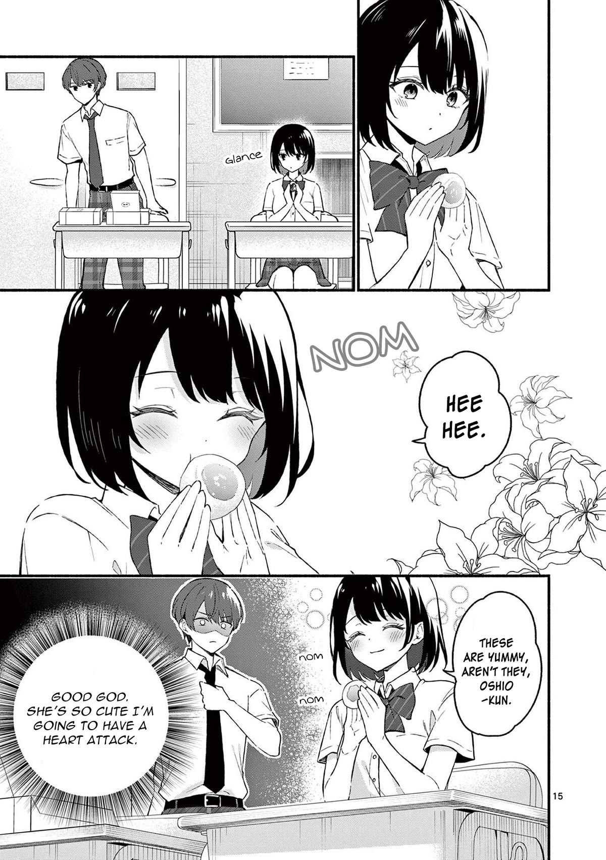 Shiotaiou no Sato-san ga Ore ni dake Amai Chapter 47 page 15 - Chapter 47