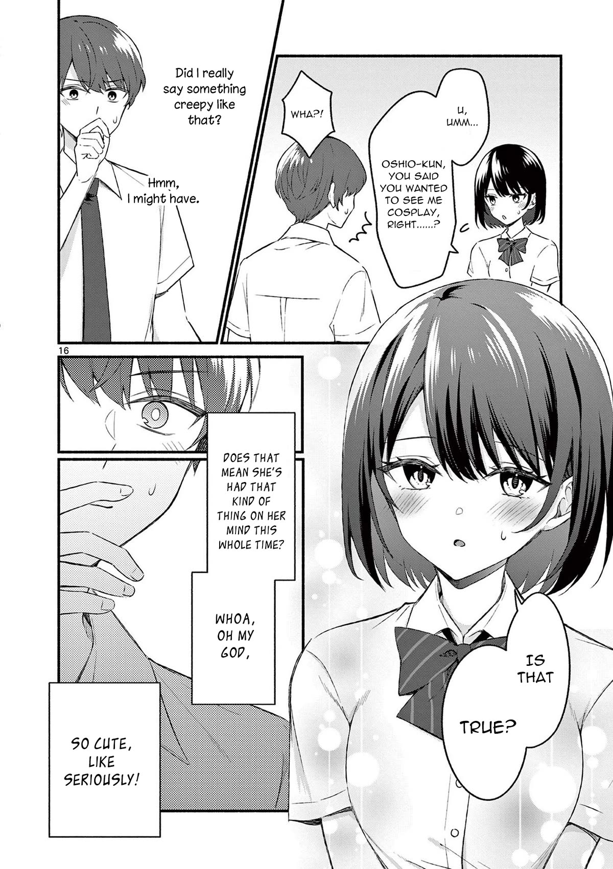 Shiotaiou no Sato-san ga Ore ni dake Amai Chapter 49 page 16 - Chapter 49