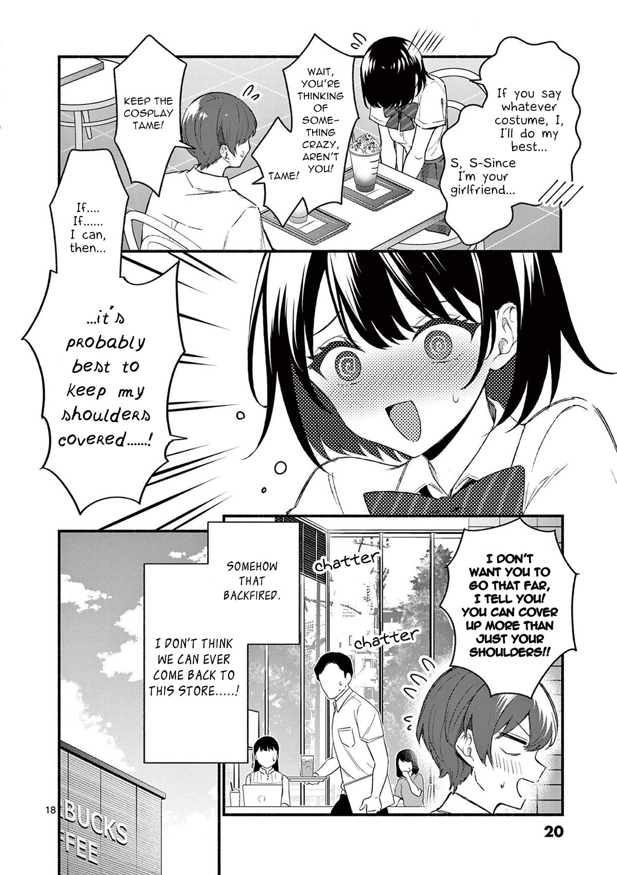 Shiotaiou no Sato-san ga Ore ni dake Amai Chapter 49 page 18 - Chapter 49