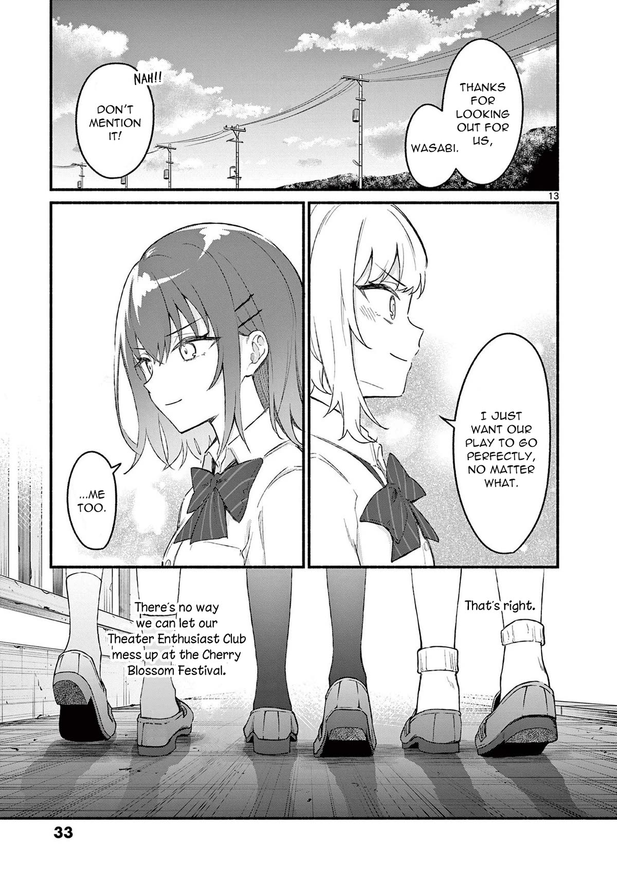 Shiotaiou no Sato-san ga Ore ni dake Amai Chapter 50 page 13 - Chapter 50