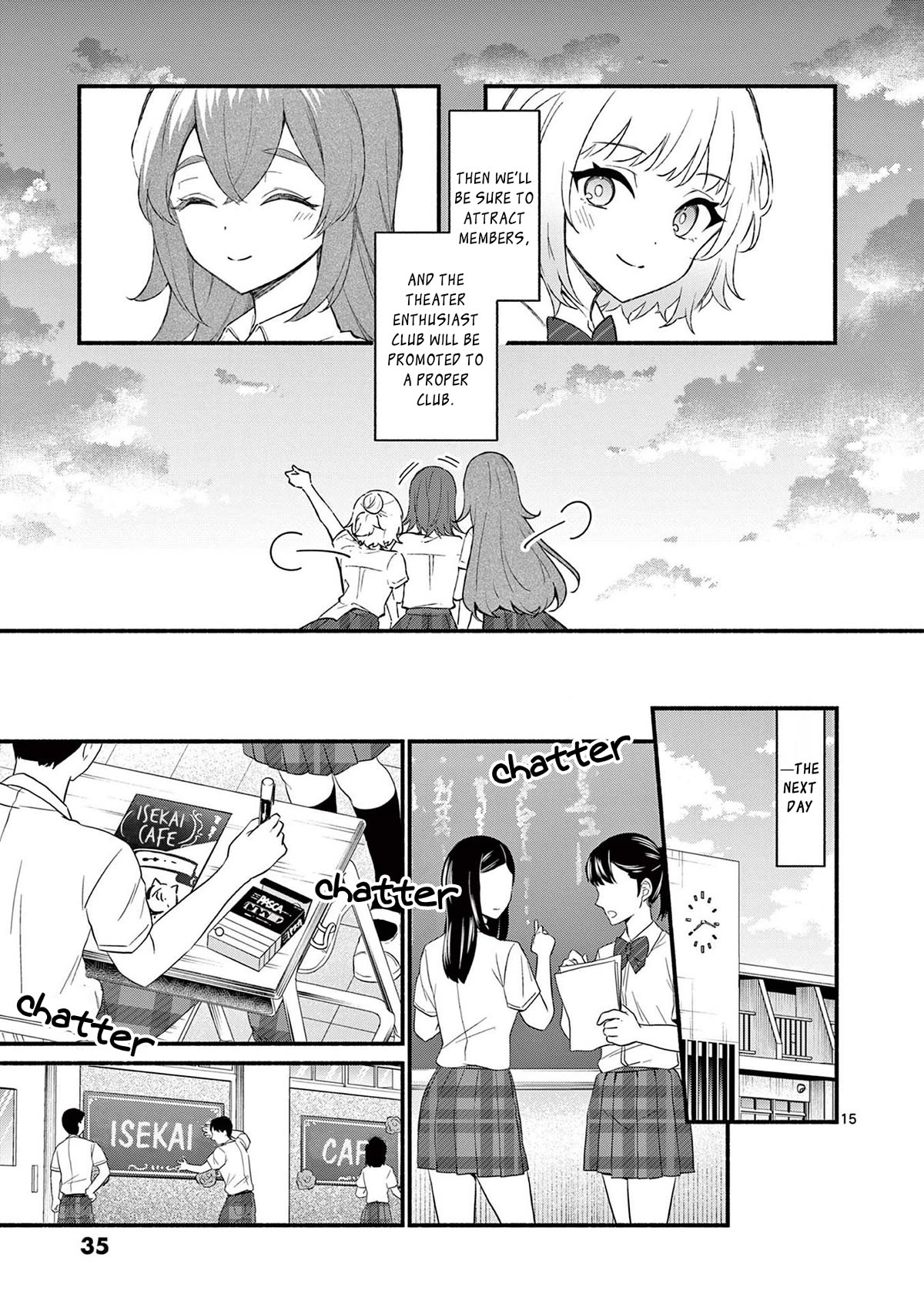 Shiotaiou no Sato-san ga Ore ni dake Amai Chapter 50 page 15 - Chapter 50