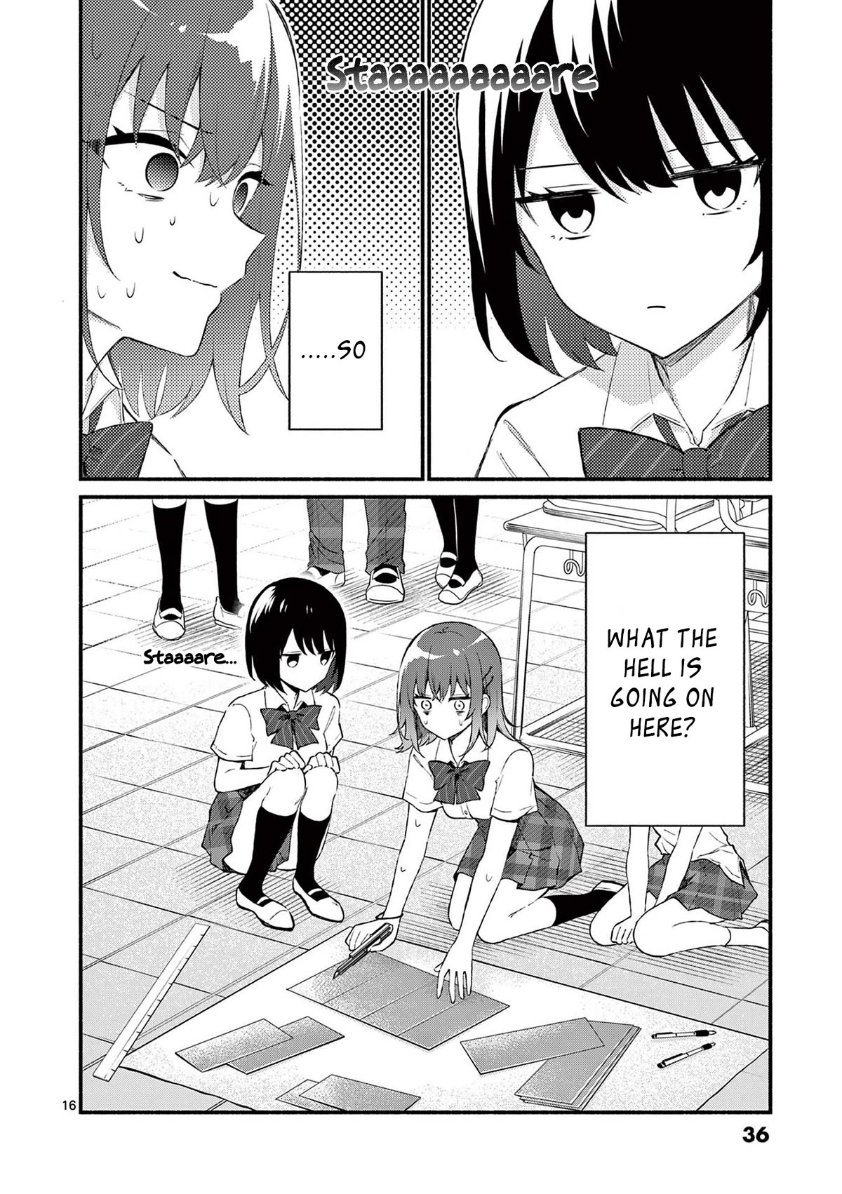 Shiotaiou no Sato-san ga Ore ni dake Amai Chapter 50 page 16 - Chapter 50