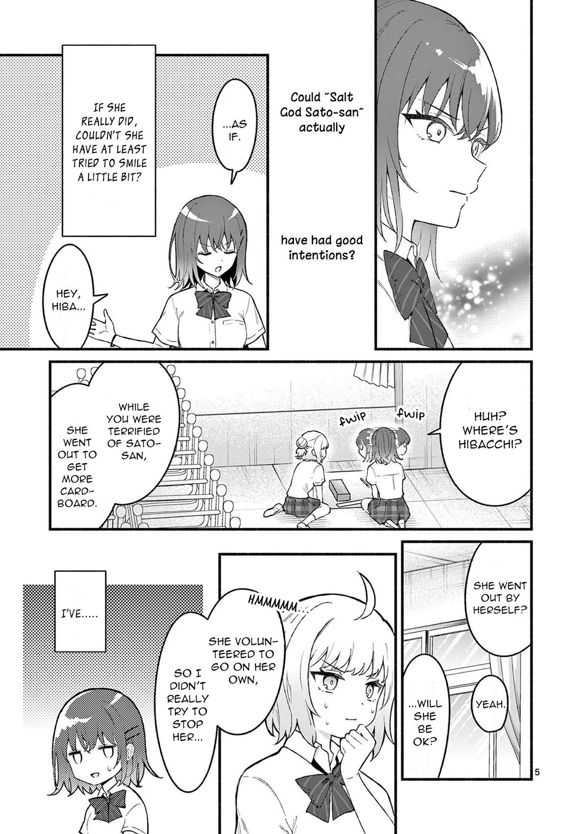 Shiotaiou no Sato-san ga Ore ni dake Amai Chapter 51 page 5 - Chapter 51