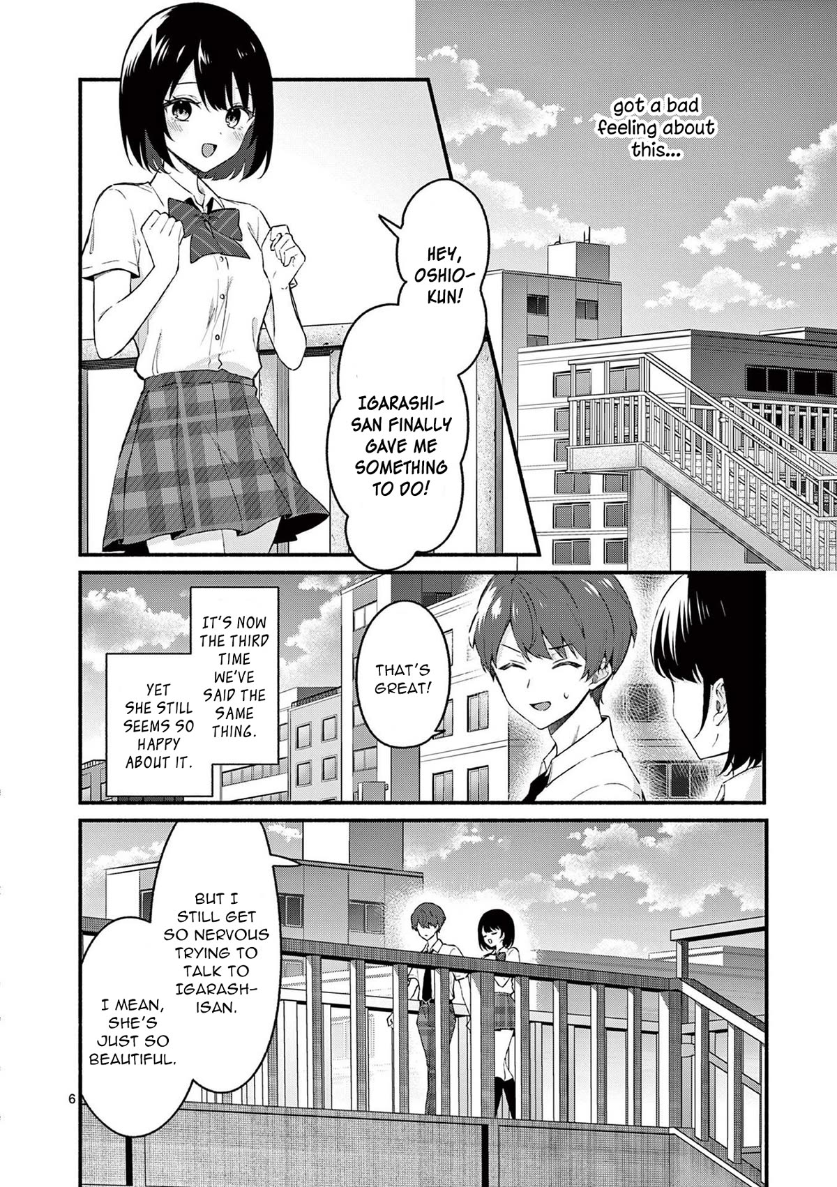 Shiotaiou no Sato-san ga Ore ni dake Amai Chapter 51 page 6 - Chapter 51