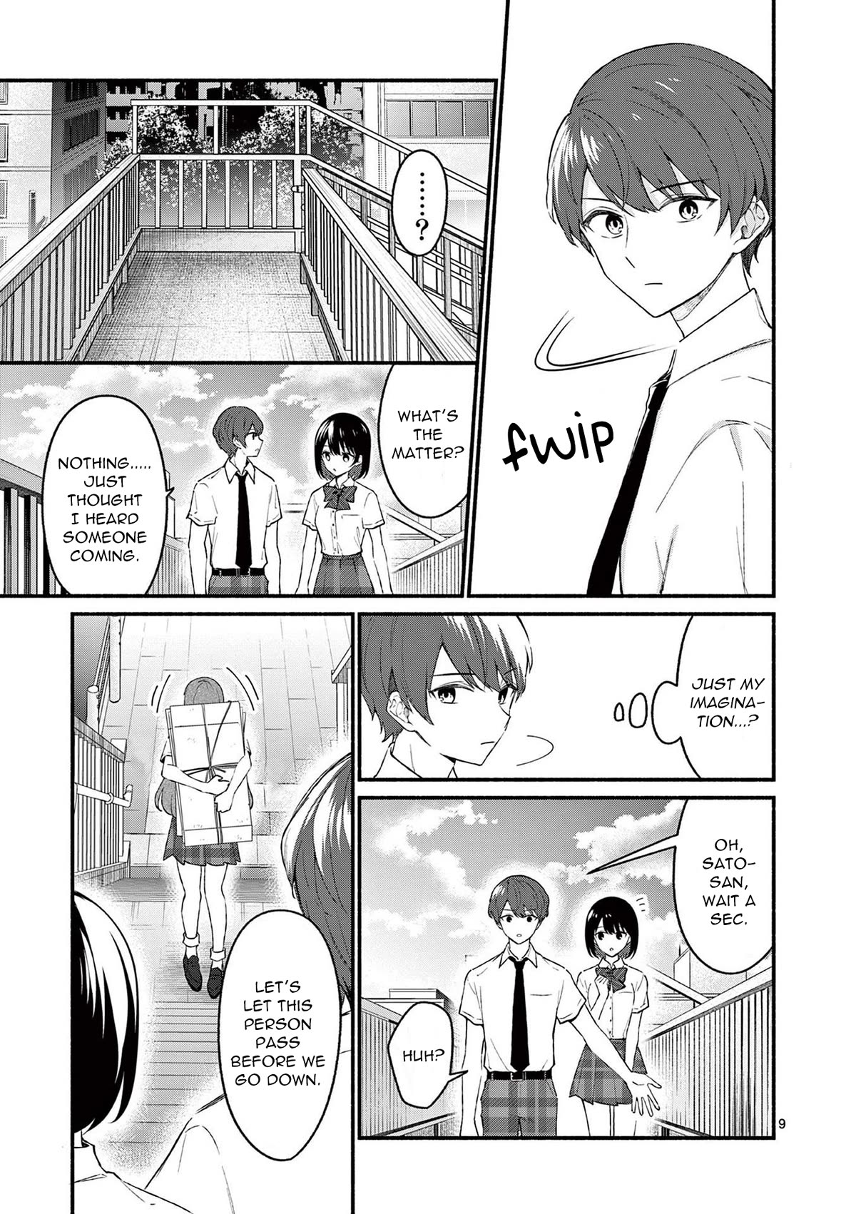 Shiotaiou no Sato-san ga Ore ni dake Amai Chapter 51 page 9 - Chapter 51