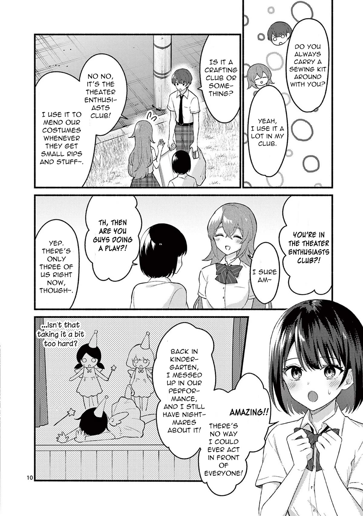 Shiotaiou no Sato-san ga Ore ni dake Amai Chapter 52 page 10 - Chapter 52