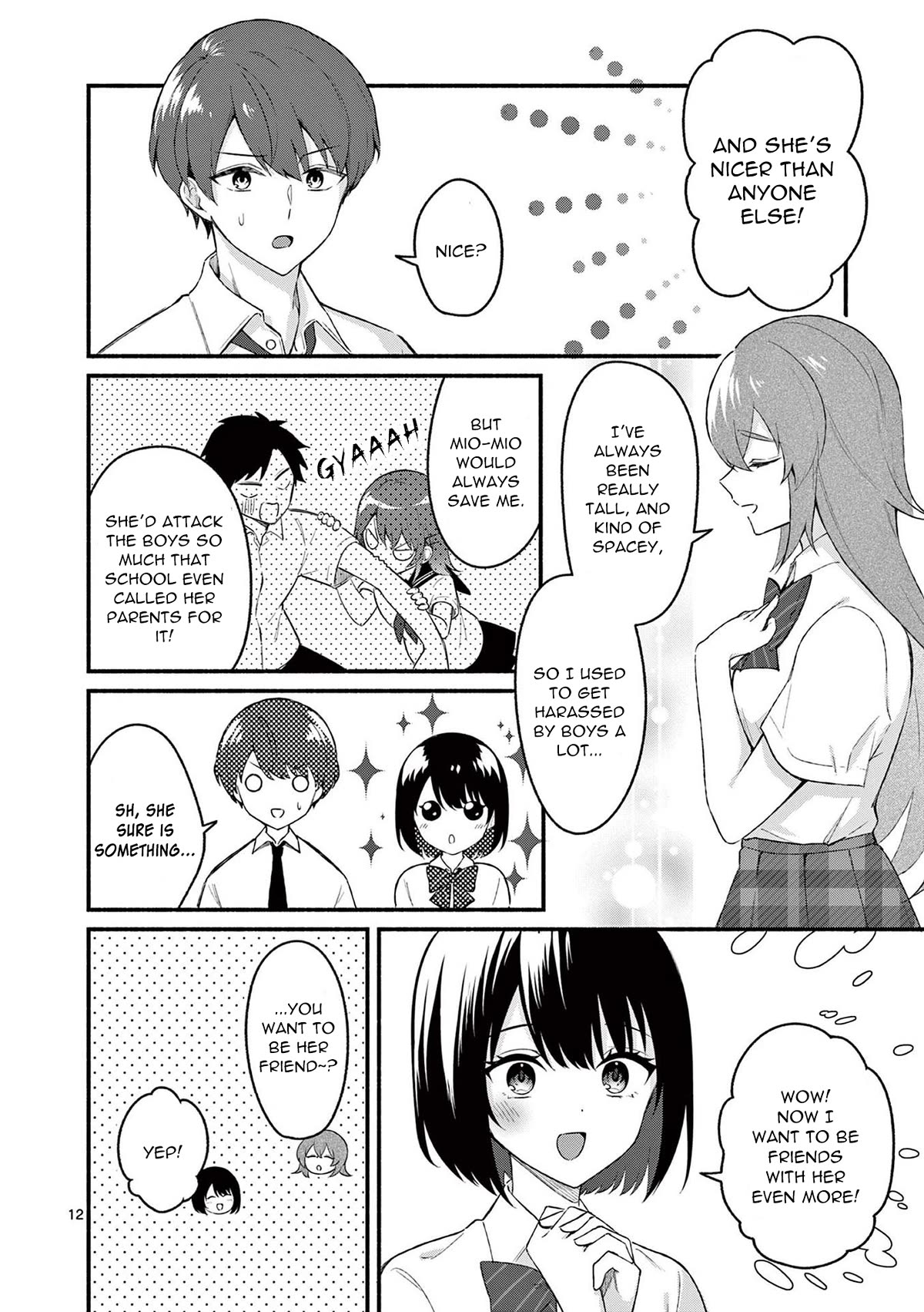 Shiotaiou no Sato-san ga Ore ni dake Amai Chapter 52 page 12 - Chapter 52