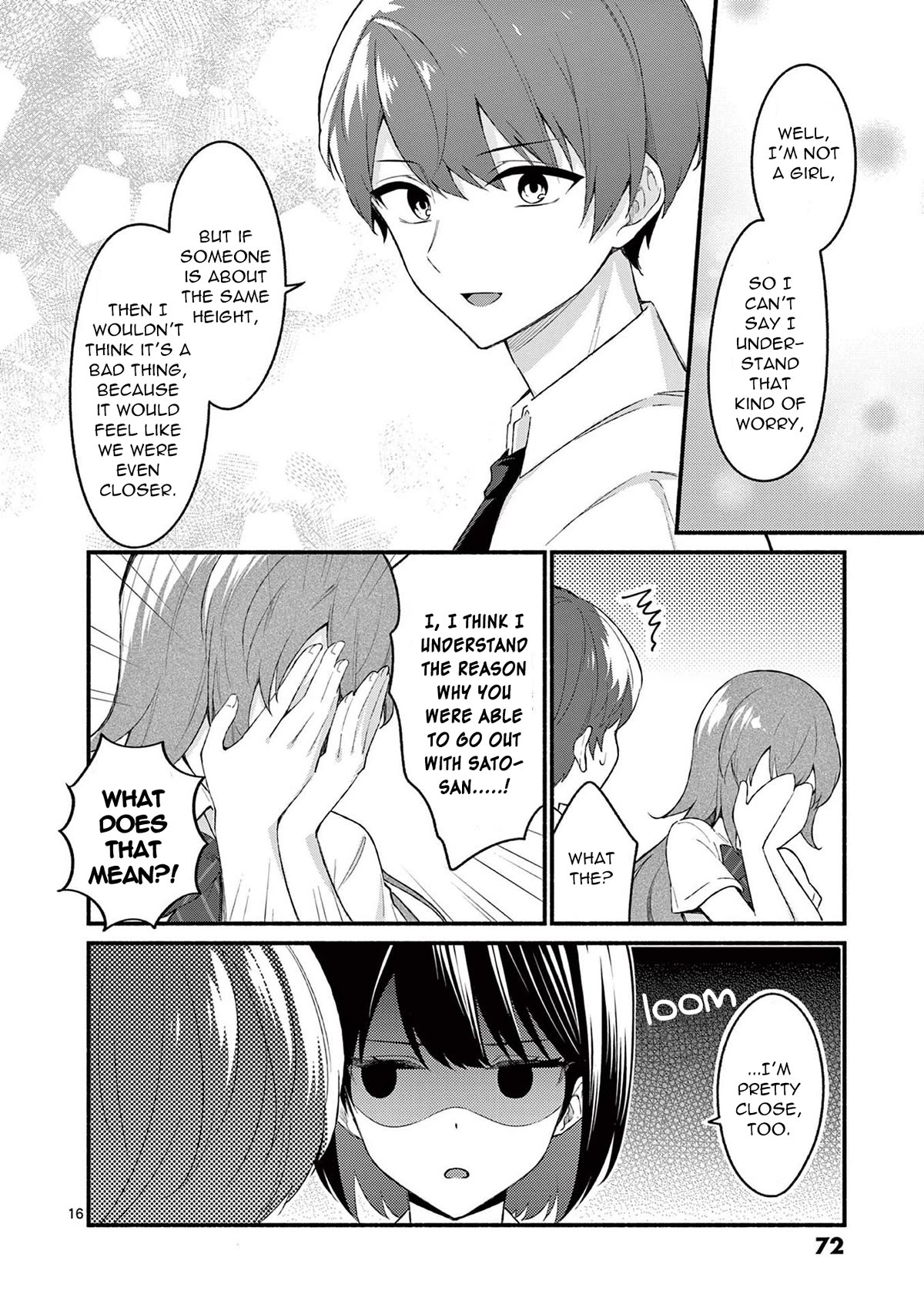 Shiotaiou no Sato-san ga Ore ni dake Amai Chapter 52 page 16 - Chapter 52