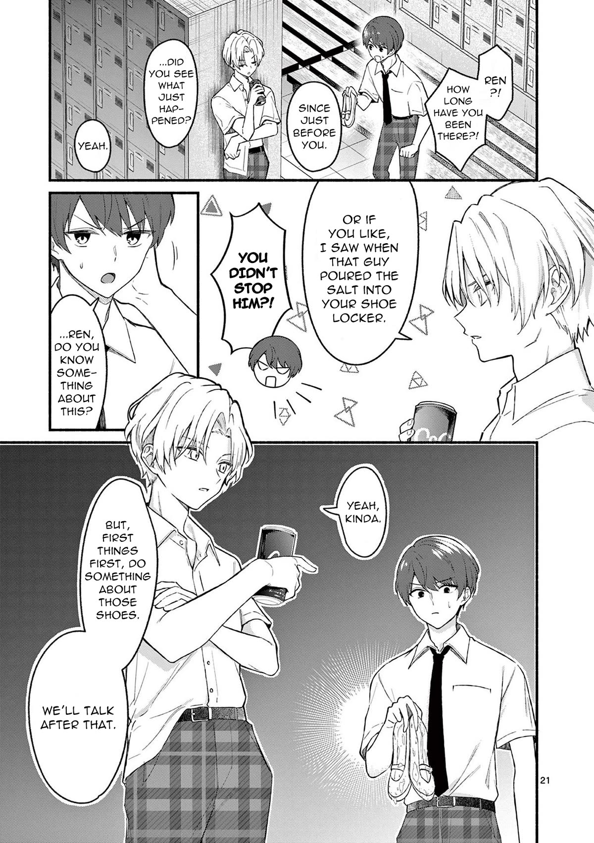 Shiotaiou no Sato-san ga Ore ni dake Amai Chapter 52 page 21 - Chapter 52