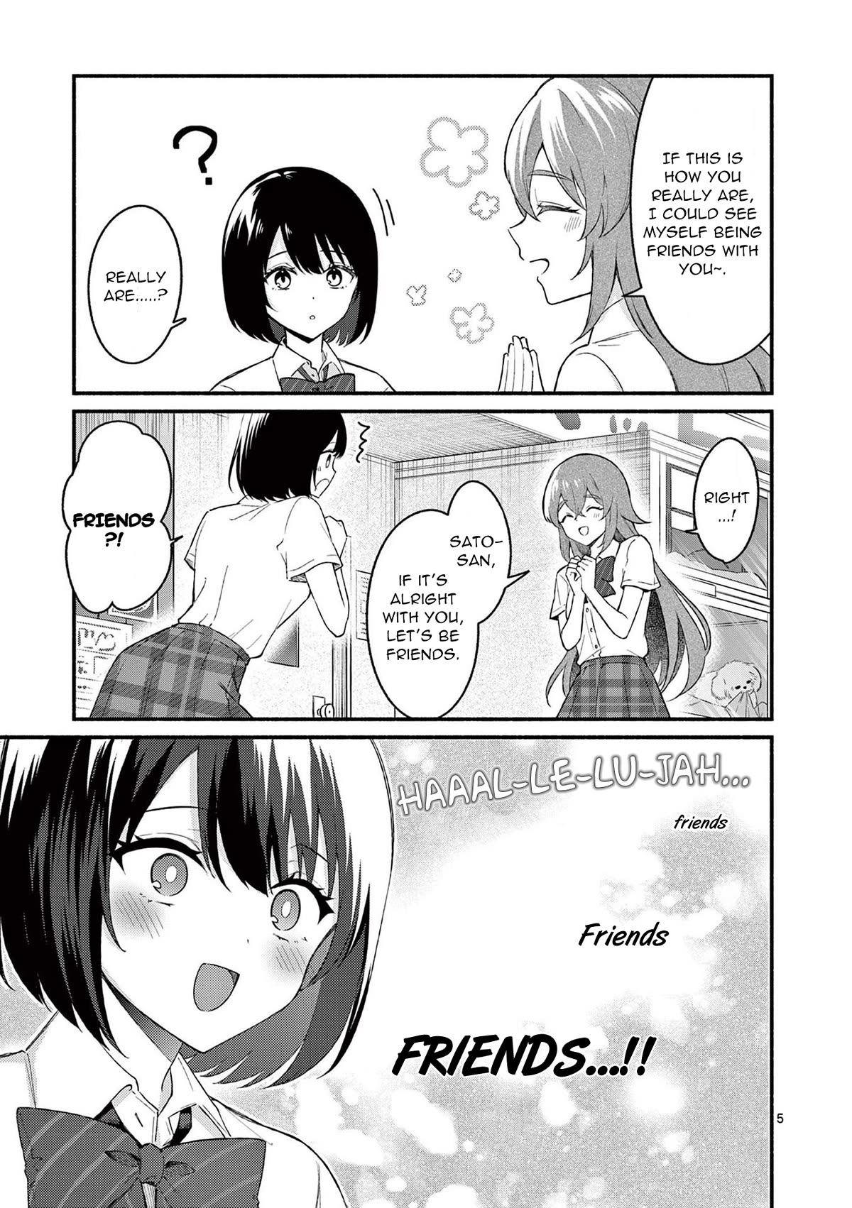 Shiotaiou no Sato-san ga Ore ni dake Amai Chapter 52 page 5 - Chapter 52
