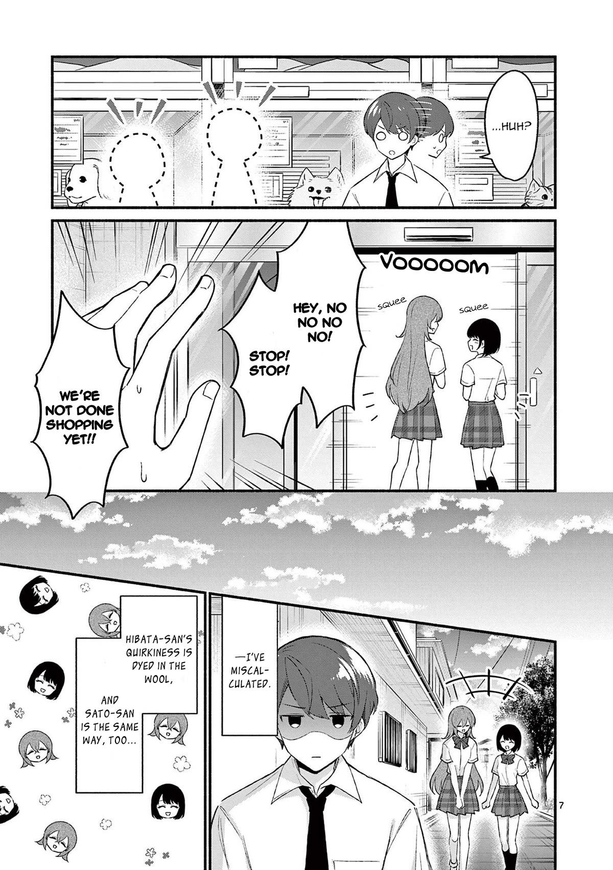 Shiotaiou no Sato-san ga Ore ni dake Amai Chapter 52 page 7 - Chapter 52