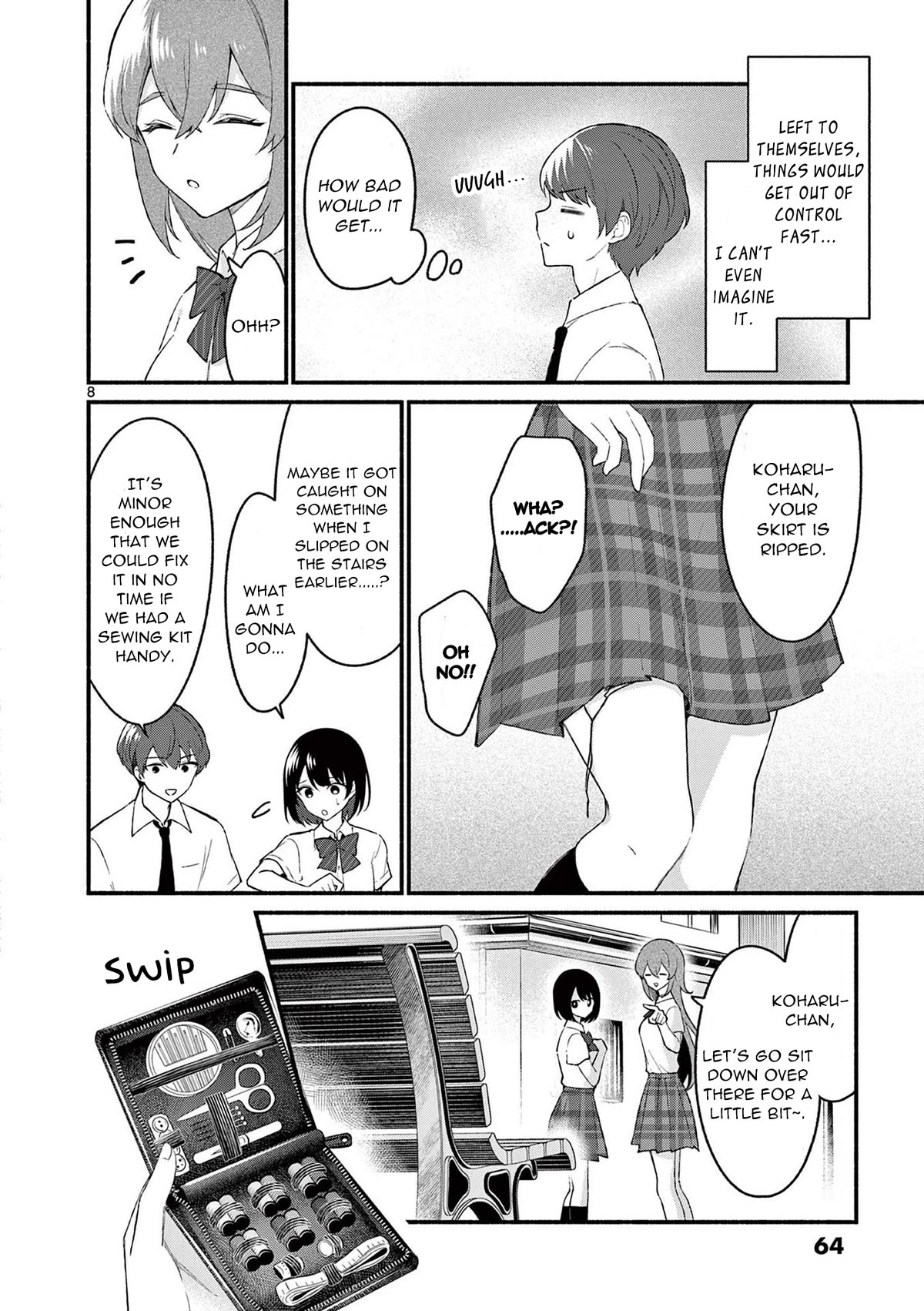 Shiotaiou no Sato-san ga Ore ni dake Amai Chapter 52 page 8 - Chapter 52