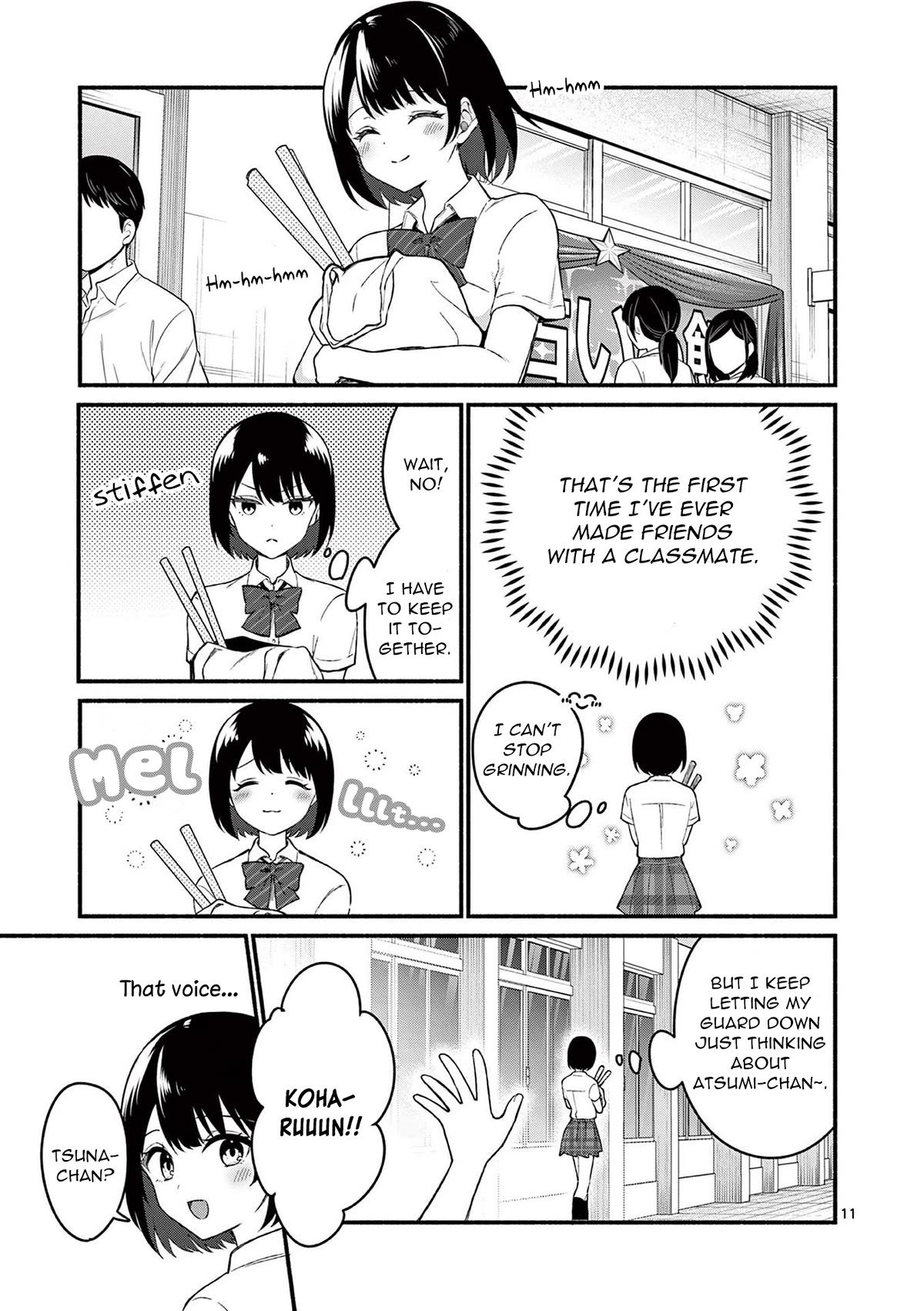 Shiotaiou no Sato-san ga Ore ni dake Amai Chapter 53 page 11 - Chapter 53