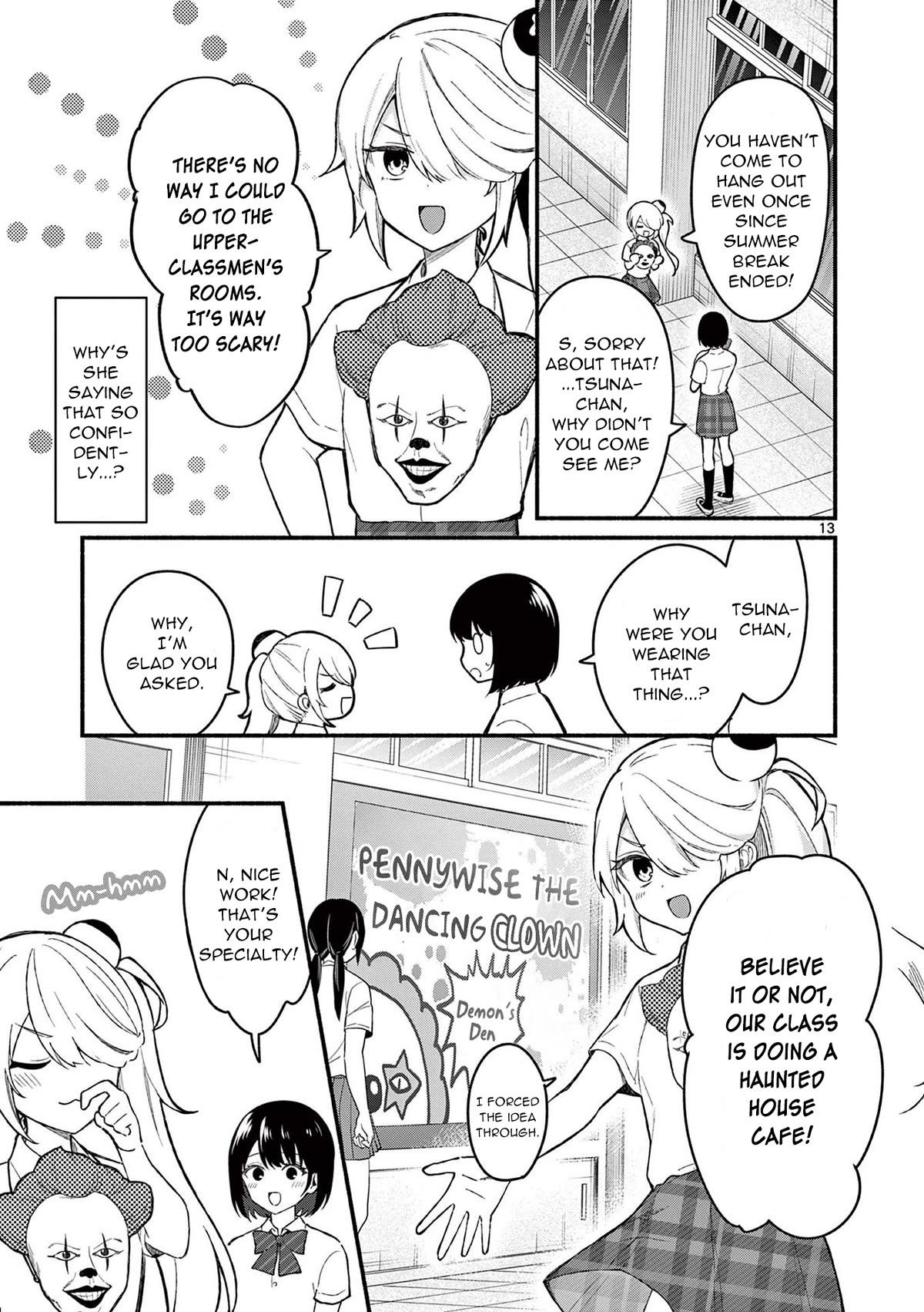 Shiotaiou no Sato-san ga Ore ni dake Amai Chapter 53 page 13 - Chapter 53