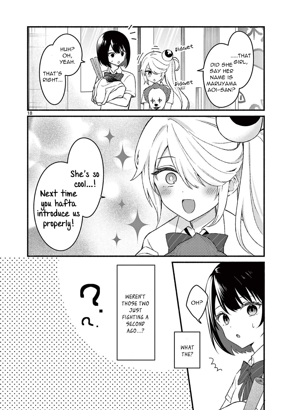 Shiotaiou no Sato-san ga Ore ni dake Amai Chapter 53 page 18 - Chapter 53