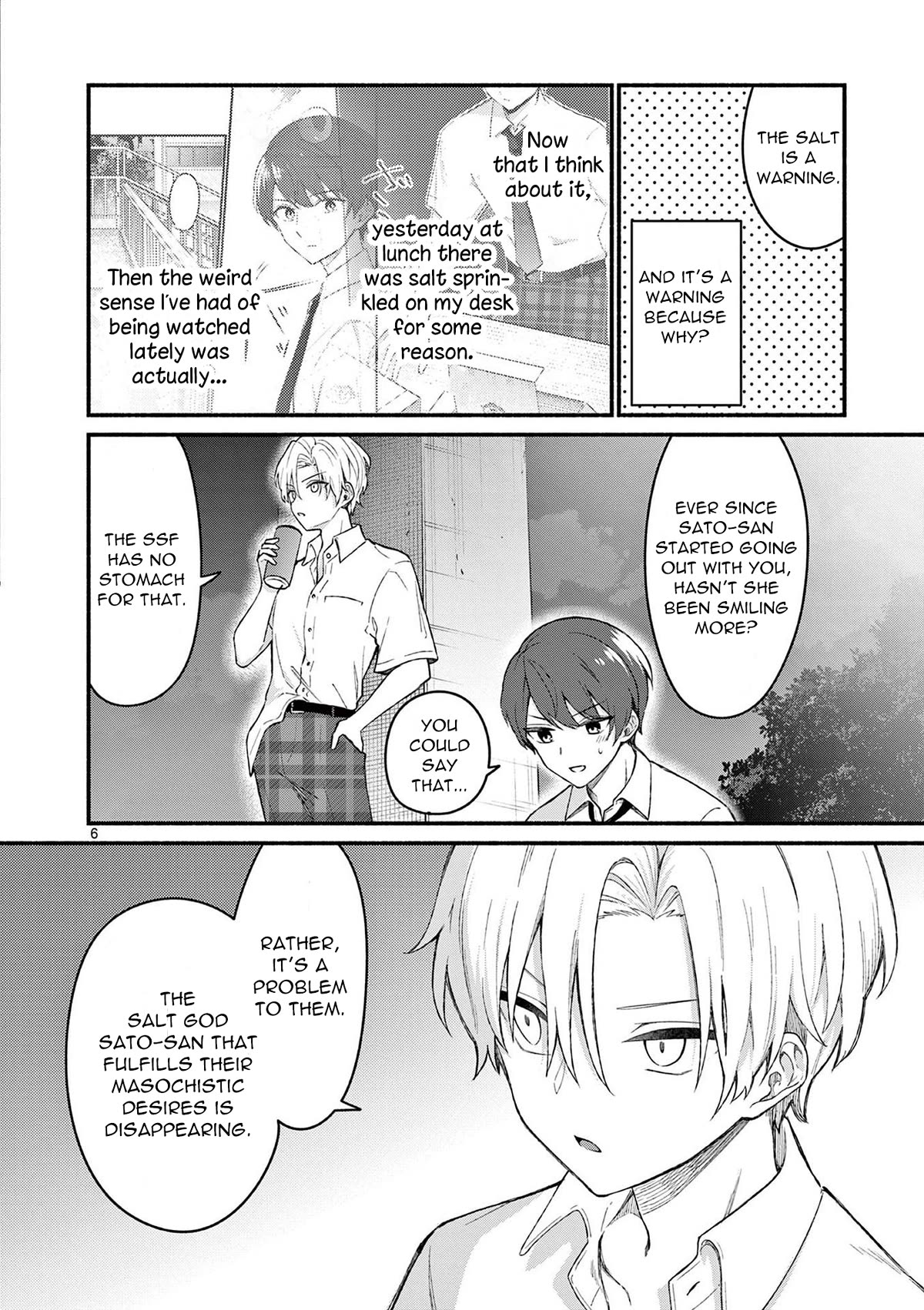 Shiotaiou no Sato-san ga Ore ni dake Amai Chapter 53 page 6 - Chapter 53