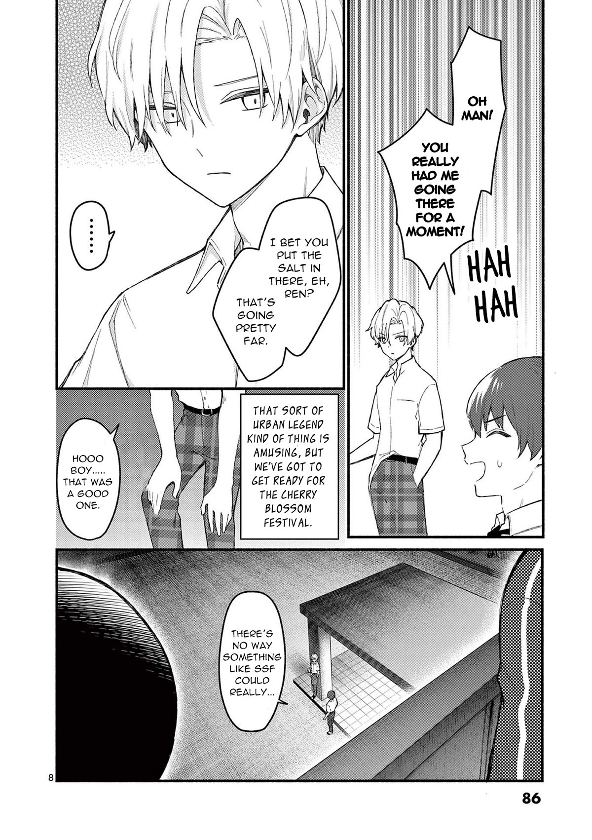 Shiotaiou no Sato-san ga Ore ni dake Amai Chapter 53 page 8 - Chapter 53