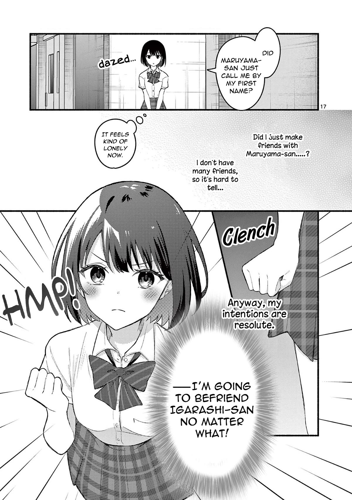 Shiotaiou no Sato-san ga Ore ni dake Amai Chapter 54 page 17 - Chapter 54