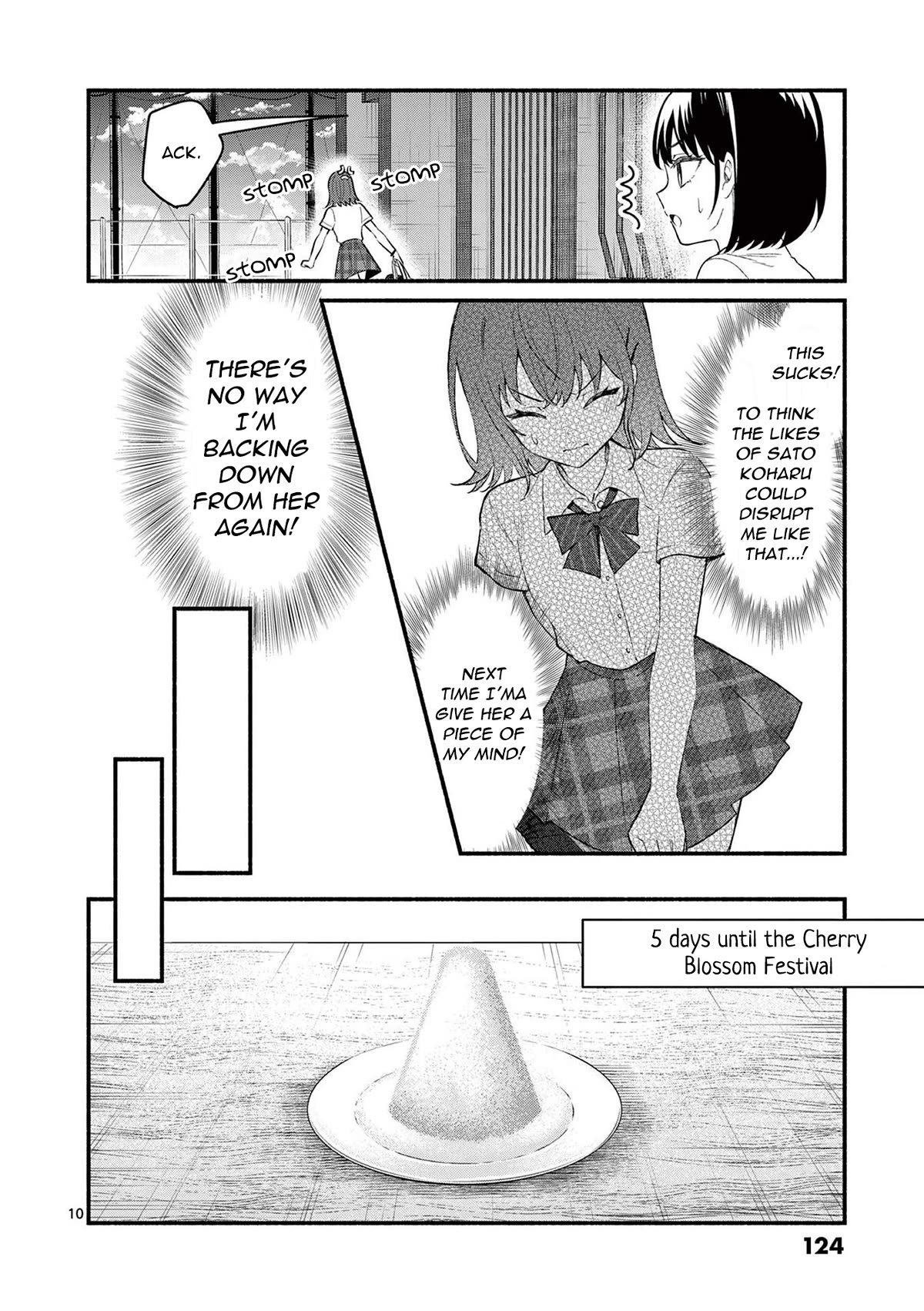 Shiotaiou no Sato-san ga Ore ni dake Amai Chapter 55 page 10 - Chapter 55